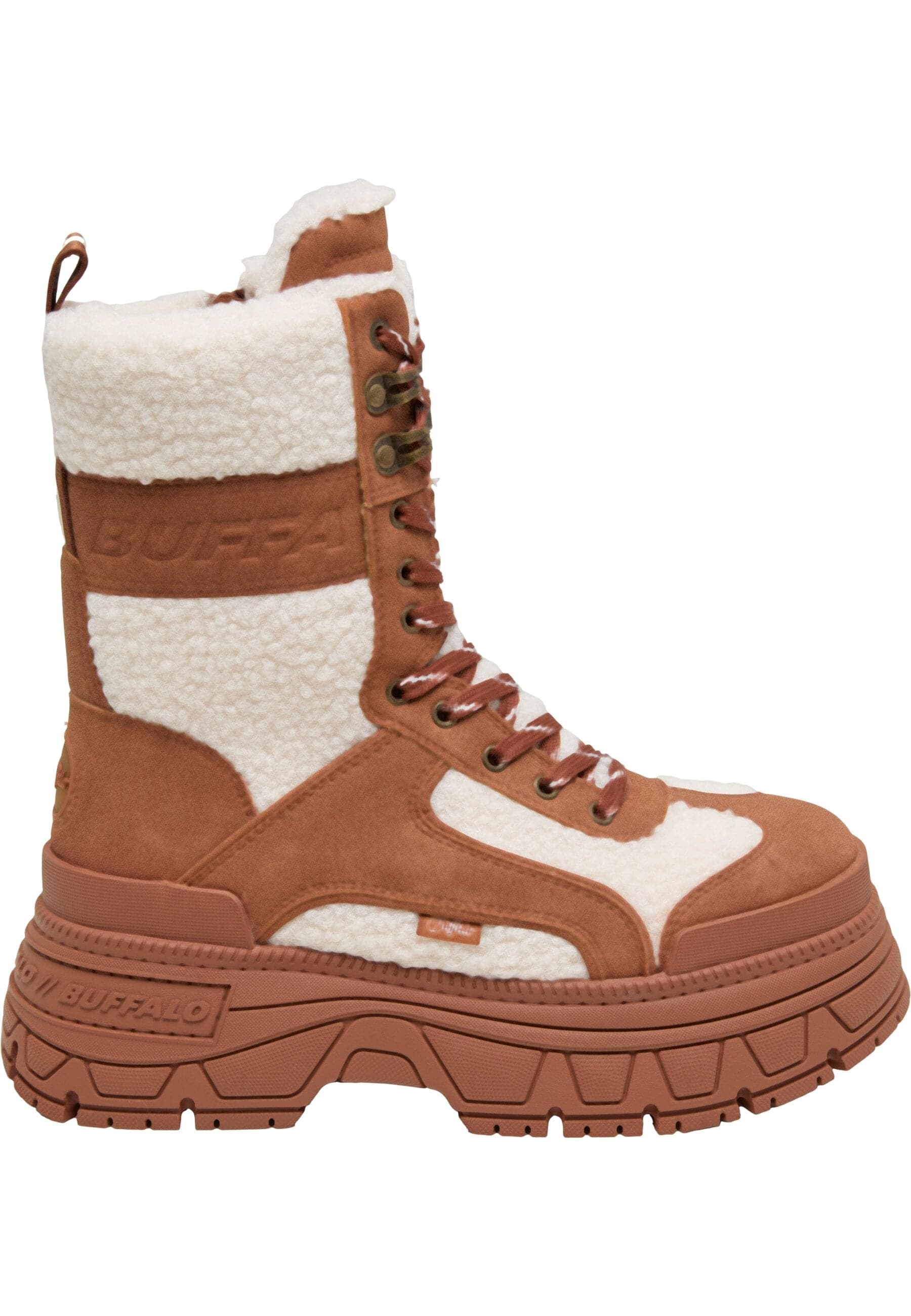 Buffalo Stiefel »Buffalo FUSION COM HI WARM - VEGAN NUBUCK/FUR«
