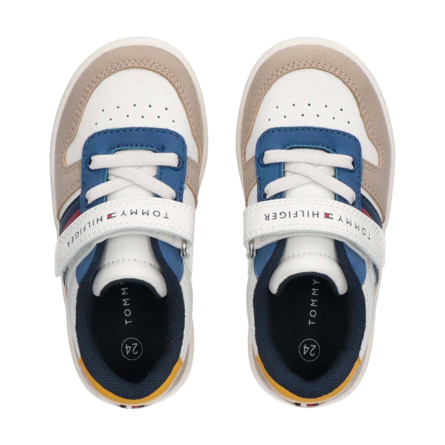 Tommy Hilfiger Sneaker, Retro Sneaker, Klettschuh mit Gummizug