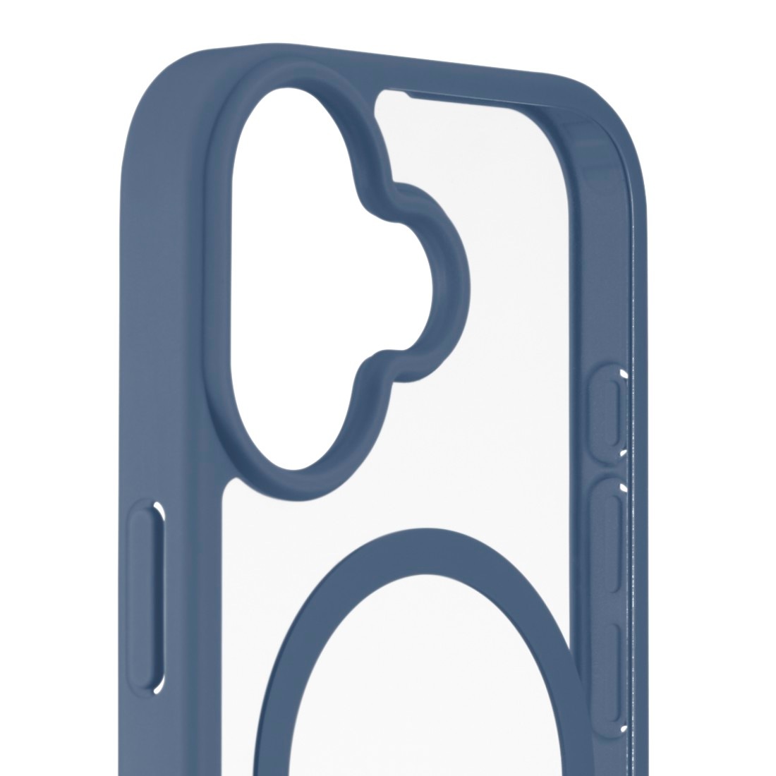 Hama Smartphone-Hülle »Handyhülle für Apple iPhone 17, magnetisch, Apple MagSafe, Qi2« Apple iPhone 17 Wireless Charging, passgenaue Anti-Rutsch-Oberfläche, transparent