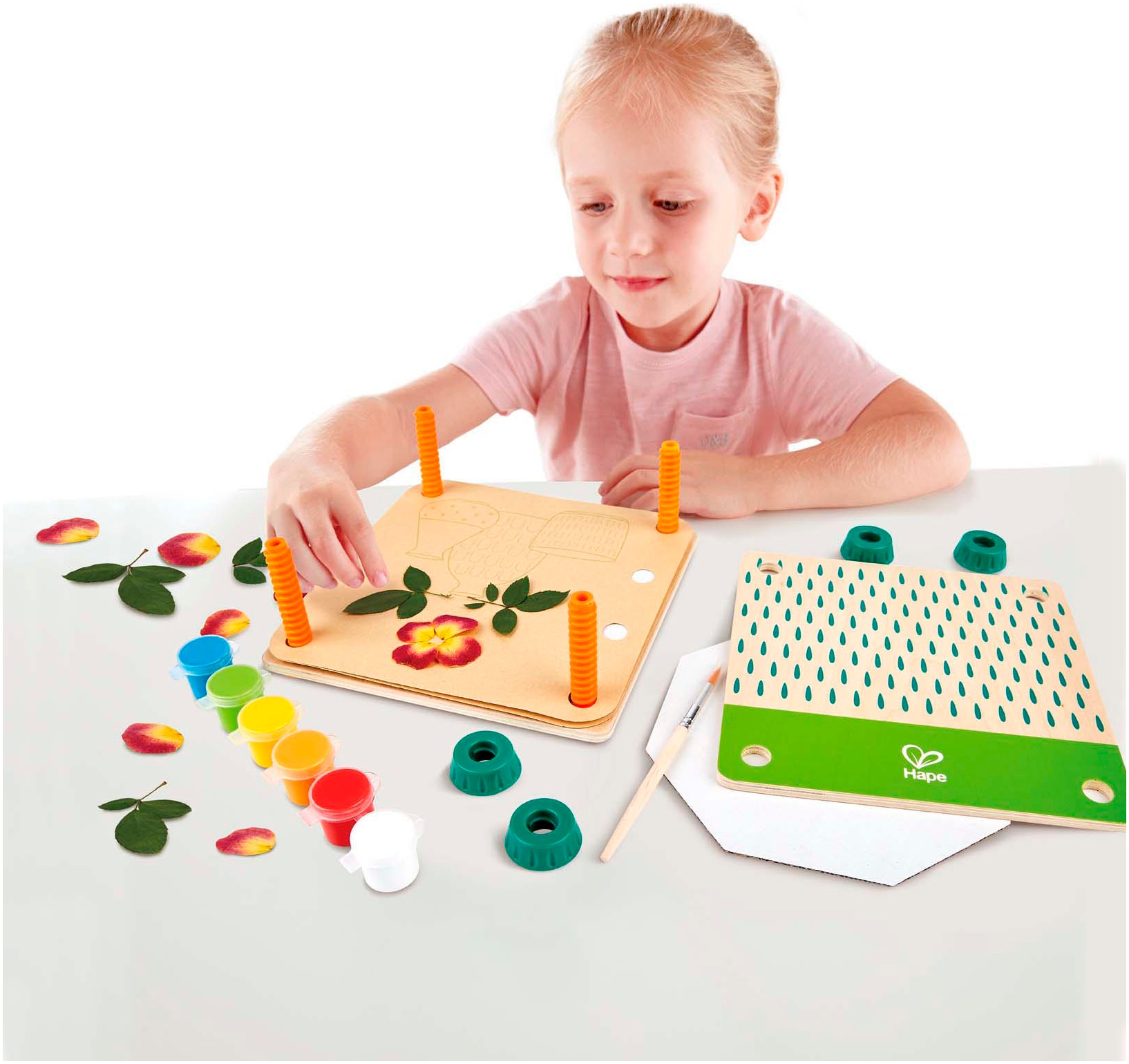 Hape Kreativset »Kunst-Set Blumenpresse«
