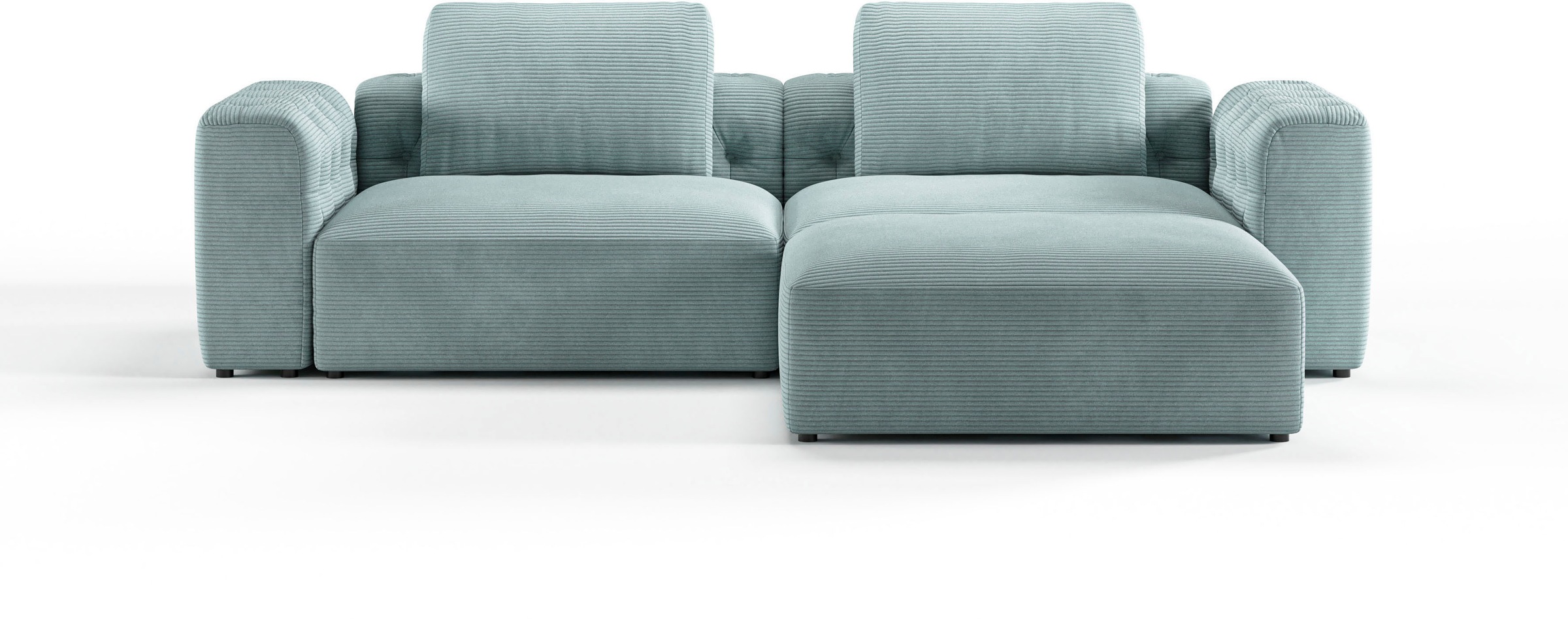 RAUM.ID Ecksofa »Cushid L-Form«, Modulset, bestehend aus 3 Teilen günstig online kaufen