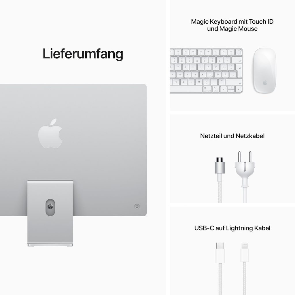 Apple iMac »iMac 24" mit 4,5K Retina Display Z12Q«