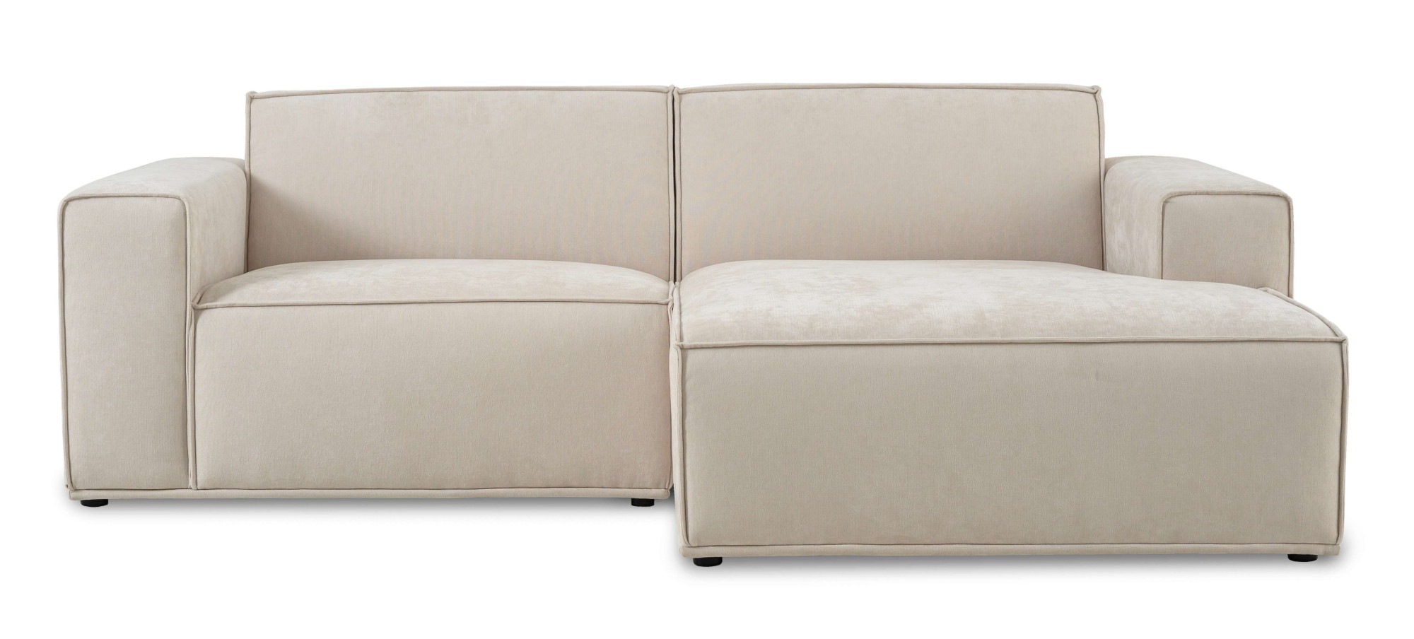 Home affaire Ecksofa »Avelin, 228 cm, L-Form, Chenille, Struktur-Boucle«, m günstig online kaufen