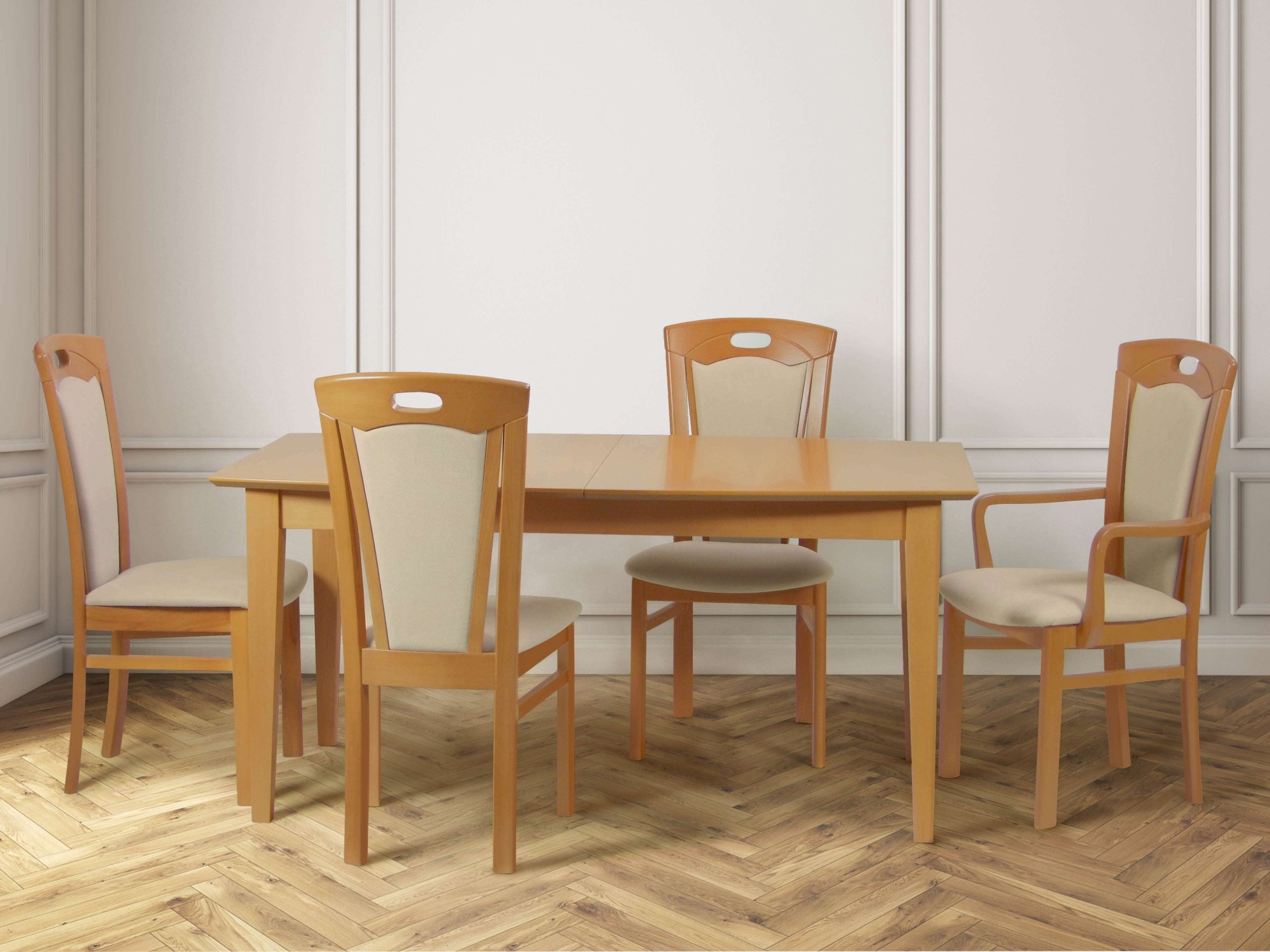 Home affaire Esszimmerstuhl »FERDI Made in Italy, Massivholz«, (Set), 2 St. günstig online kaufen