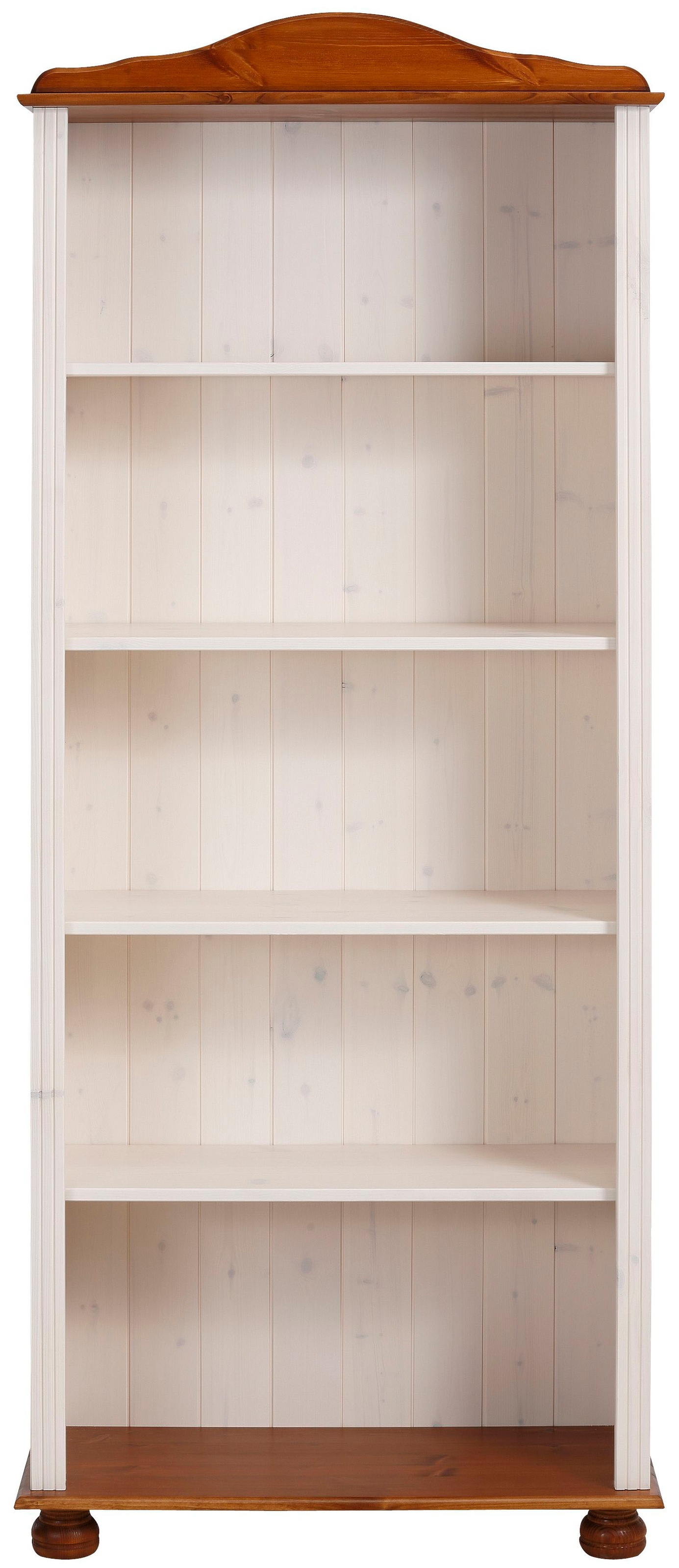 Regal OTTO HOME "Mette", gelb (weiß, honigfarben), B:77cm H:181cm T:30,5cm