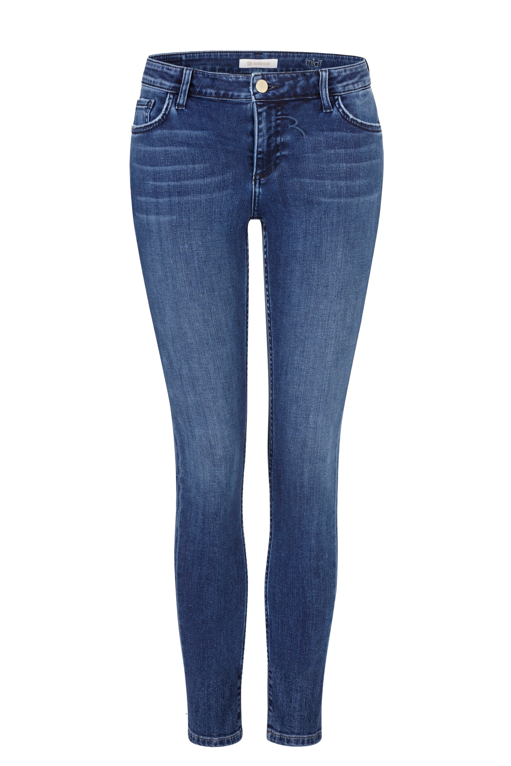 Rich & Royal Skinny-fit-Jeans, in schmaler Passform