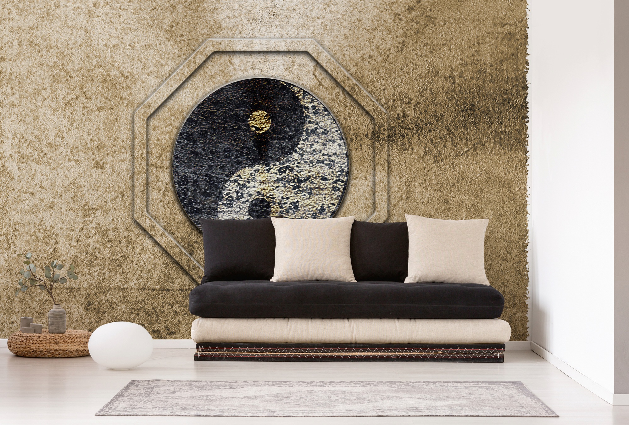 Architects Paper Fototapete »Atelier 47 Yin & Yan 2« orientalisch glatt Vli günstig online kaufen