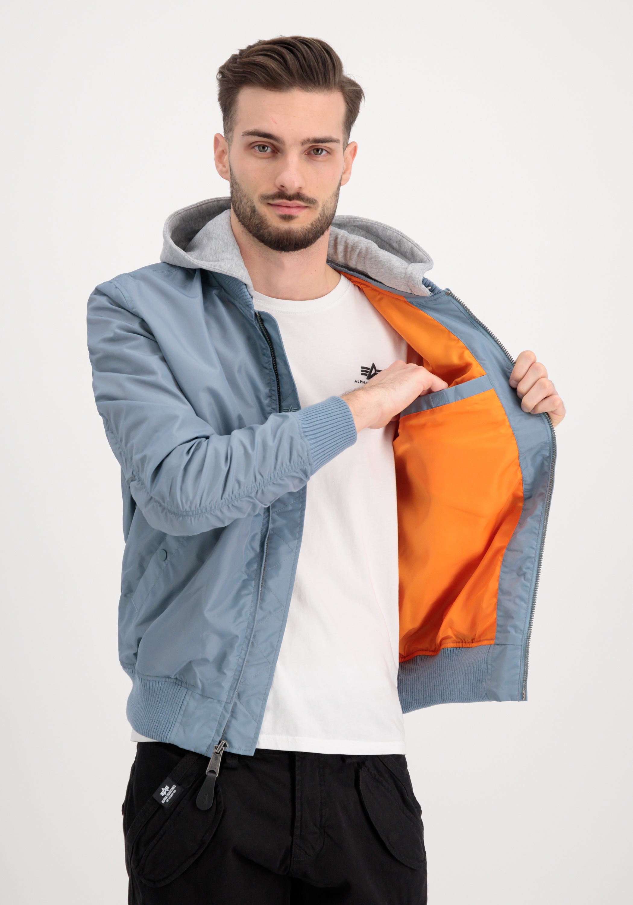 Alpha Industries Bomberjacke »Alpha Industries Men - Bomber Jackets MA-1 TT Two Tone Hood«