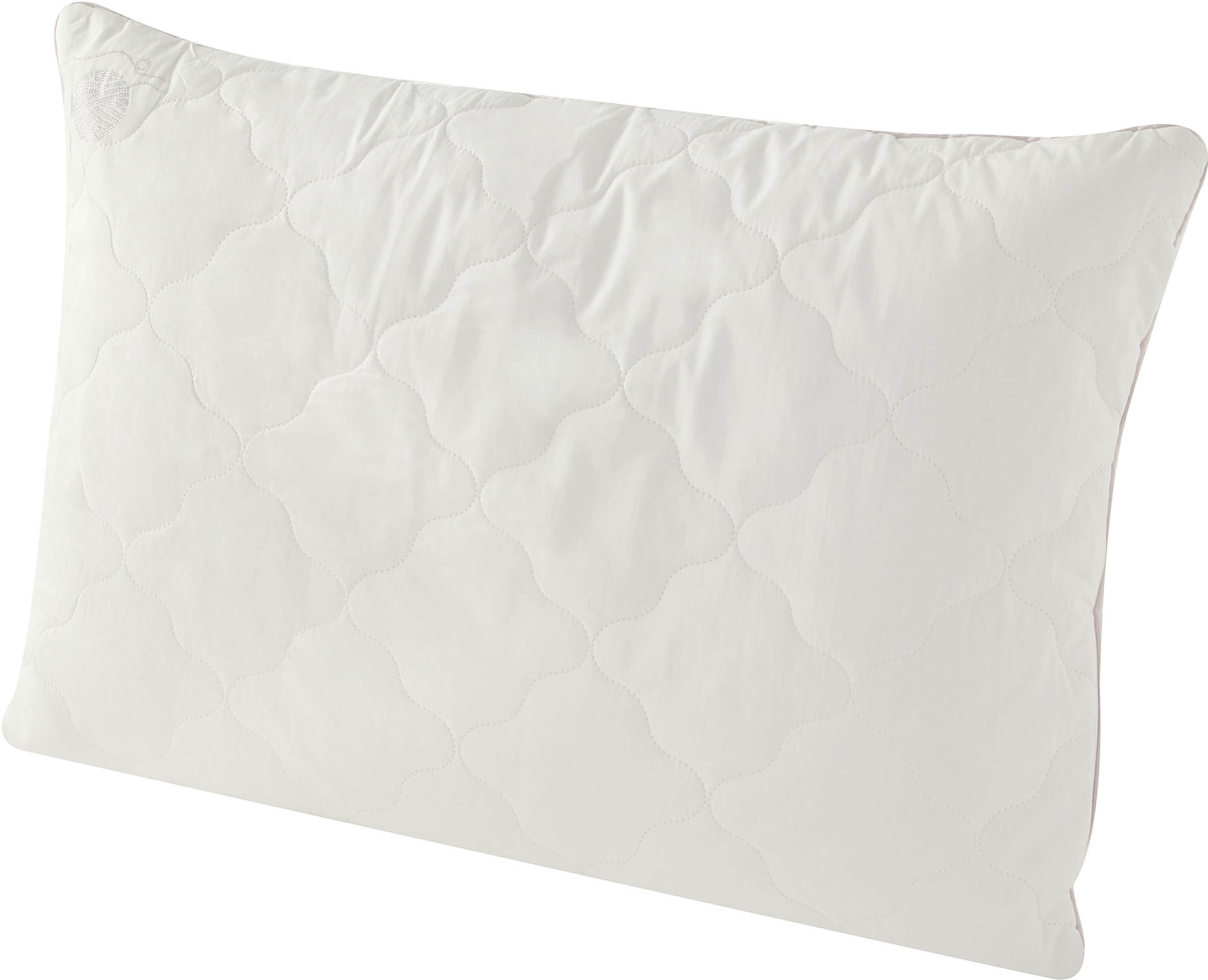 Yatas Bedding Naturhaarkissen »Superwashed Wolle, Kopfkissen 40x80, 80x80 cm«, (1 St.), allergiker geeignet (Hausstauballergiker)