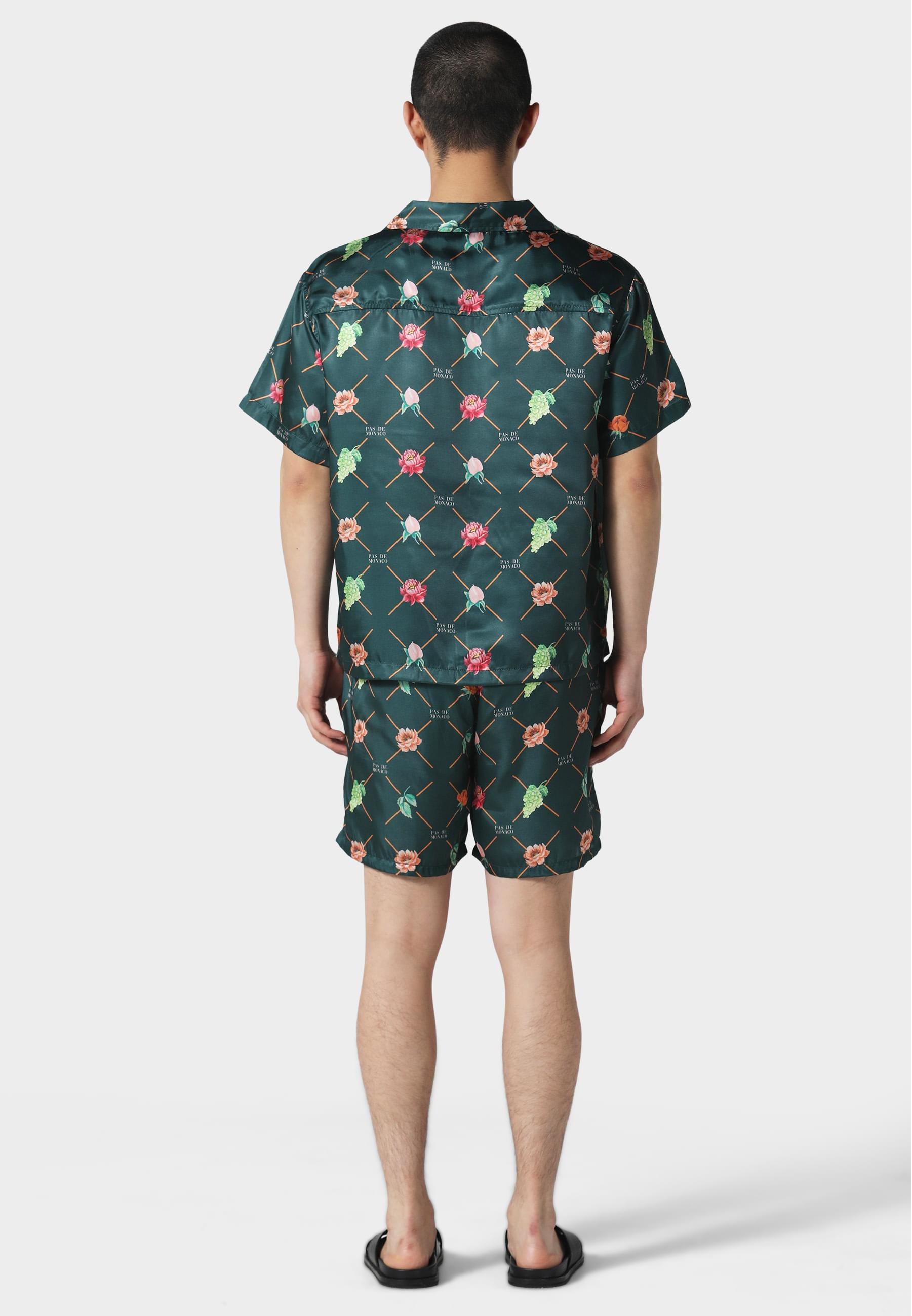 Pas De Monaco Langarmhemd »Pas De Monaco FRUIT MONOGRAM CUBAN SHIRT« 1 Stk.