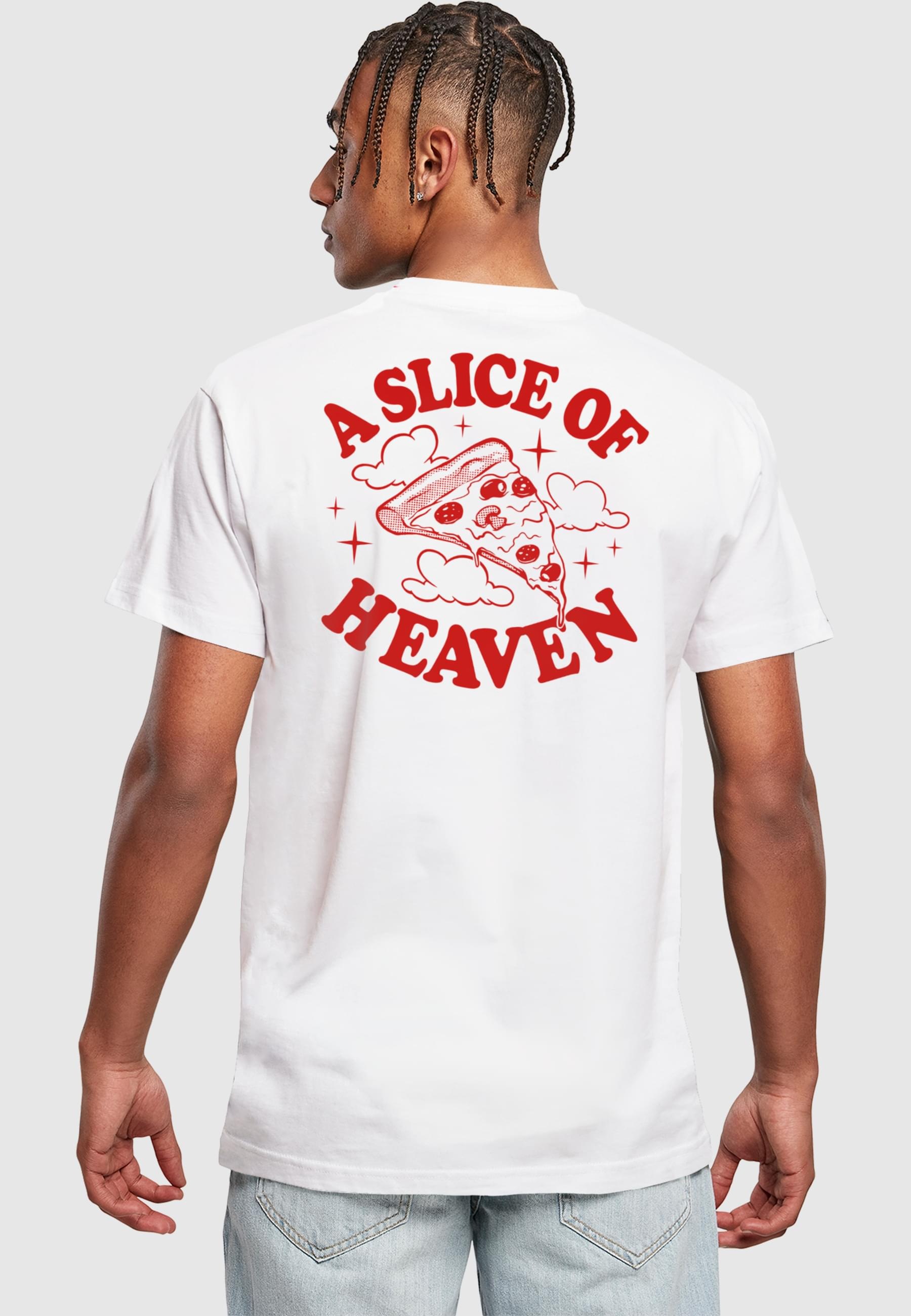 MisterTee T-Shirt »MisterTee Slice Of Heaven Pizza Tee« 1 Stk.