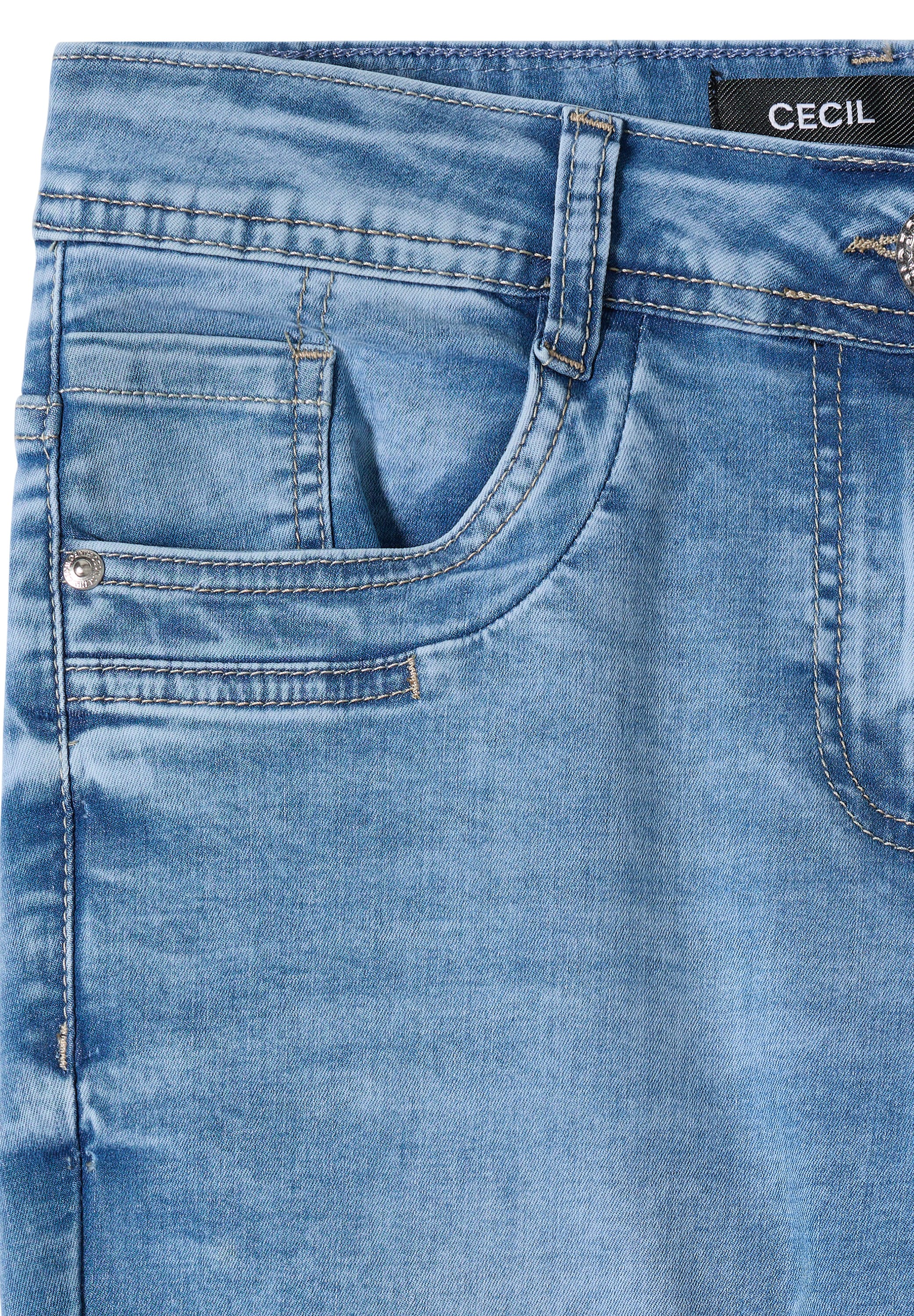 Cecil Slim-fit-Jeans »Style Scarlett« im 5-Pocket-Style und mit Stretch