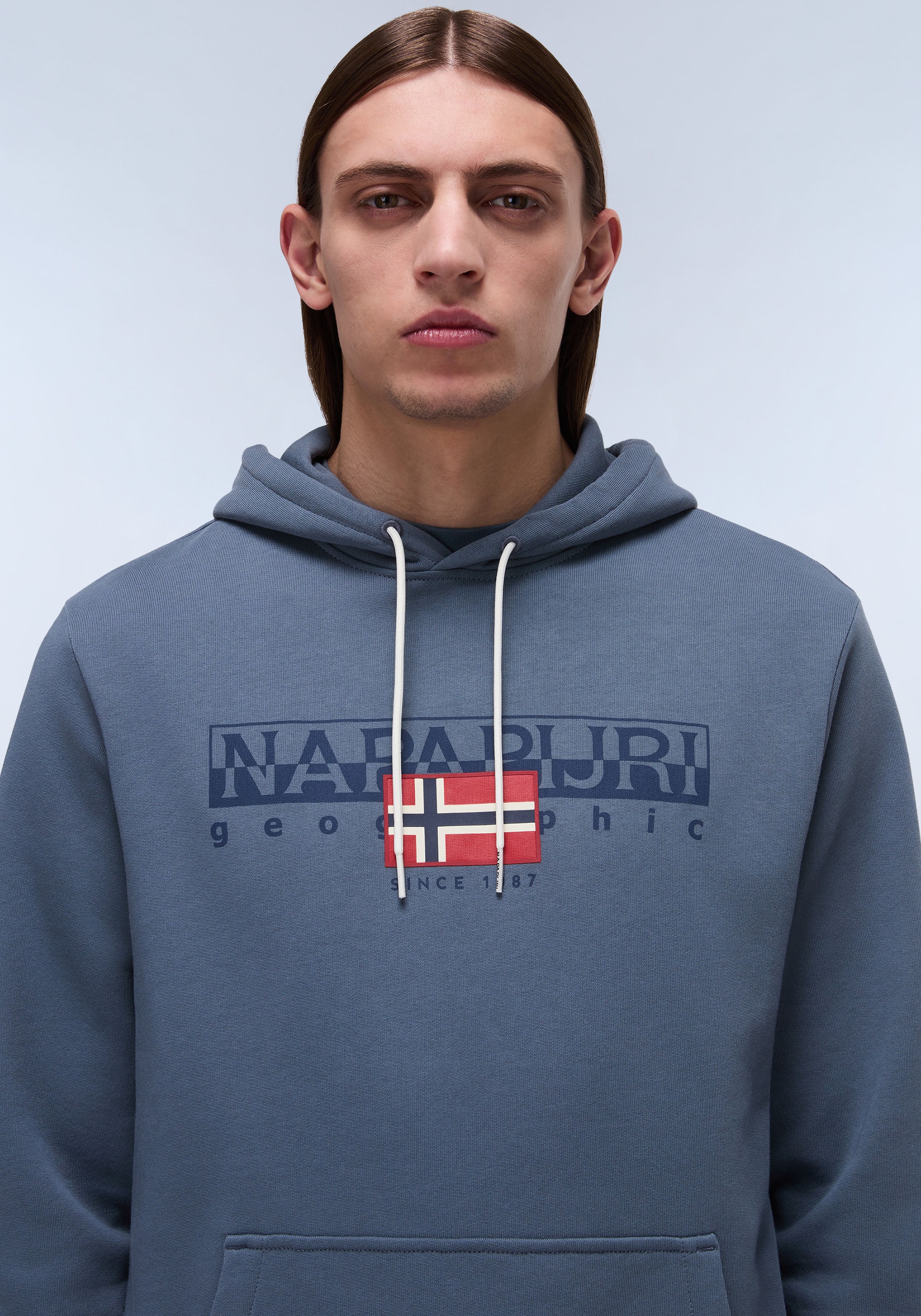 Napapijri Hoodie, Mit Rundhalsausschnitt