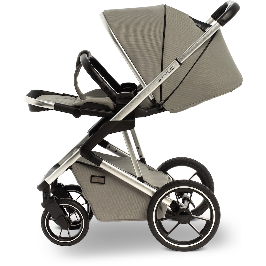 Moon Kombi-Kinderwagen »Style, taupe«, 22 kg, ; Kinderwagen