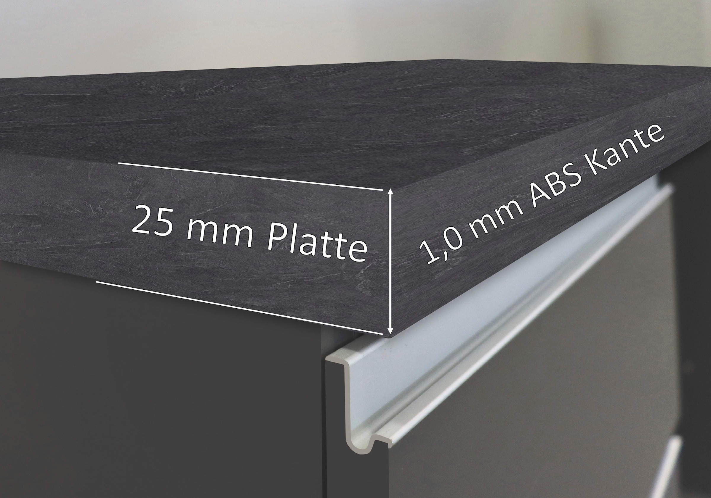 KOCHSTATION Kücheninsel »KS-Sole«, Breite 160 cm, 2 Türen, 4 offene Fächer