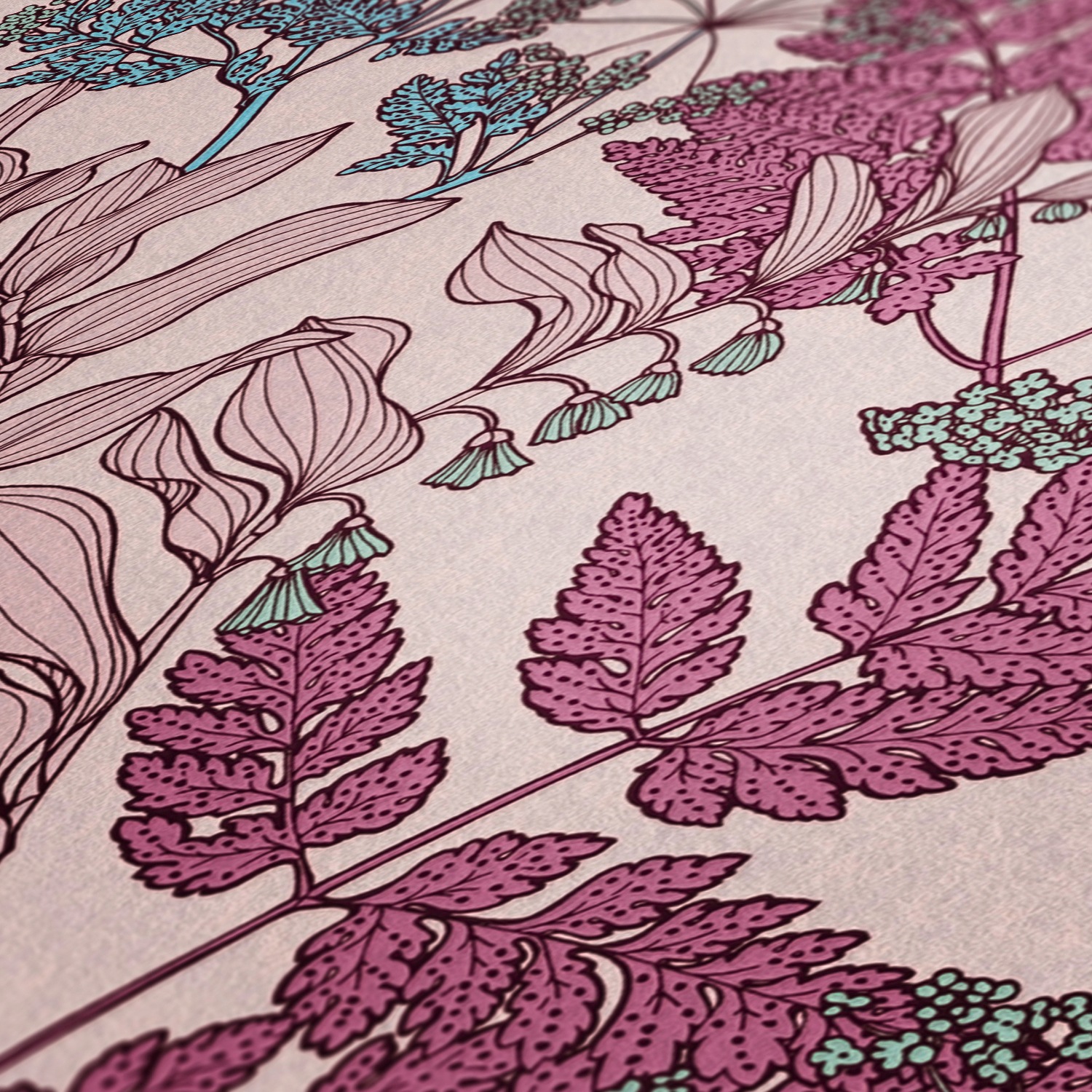 Architects Paper Vliestapete »Floral Impression«, floral-botanisch-Wald, Tapete Blumen Tapeten Wohnzimmer Schlafzimmer Küche modern Design Büro