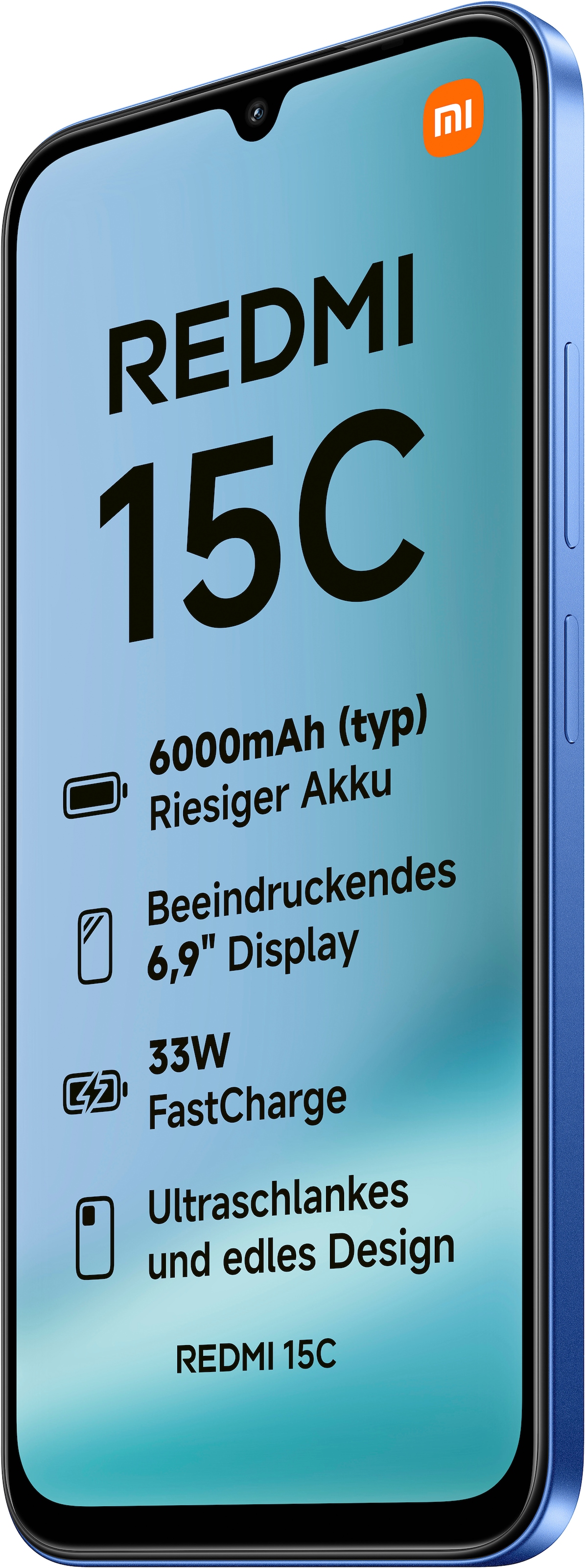 Xiaomi Smartphone »Redmi 15C 4+128GB« Moonlight Blue