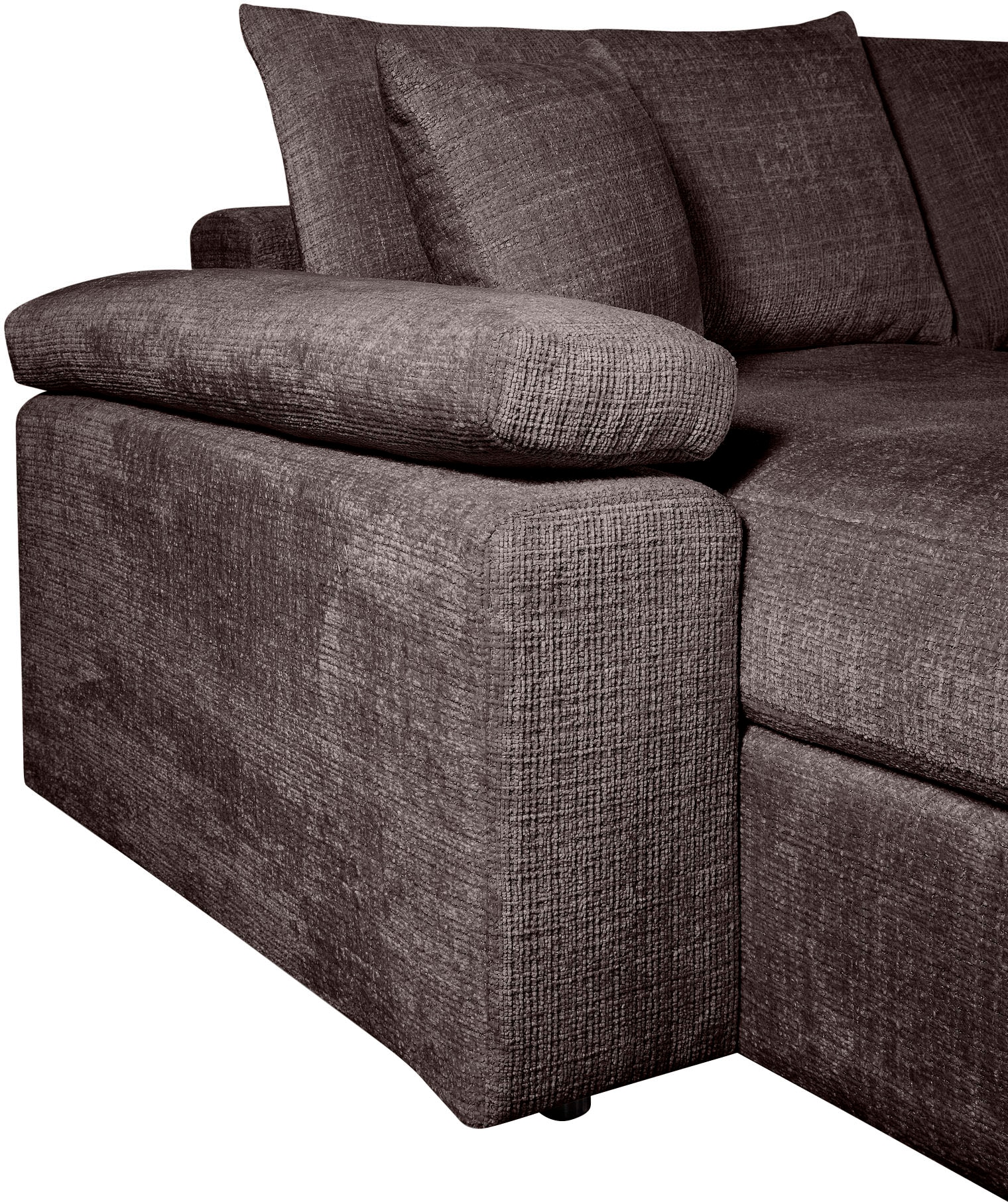 OTTO home Wohnlandschaft »Cosy U-From Breite 309 cm, Sitzaufbau im Sandwich-Federkern« Bezüge in Cord oder Struktur weich wählbar mit Kaltschaumauflage