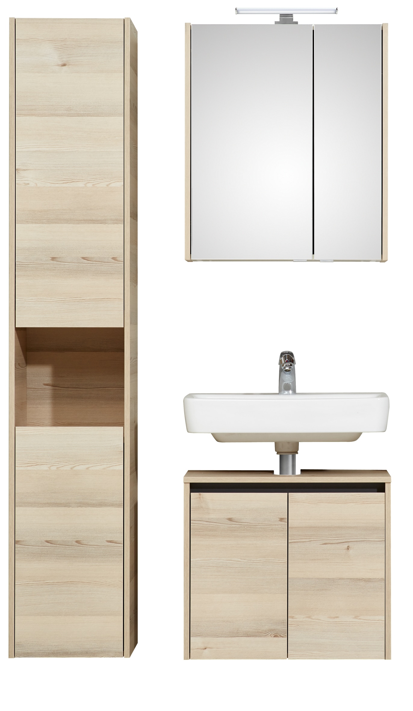 Saphir Badmöbel-Set »Quickset 393« Komplett-Set, 3 Stk. tlg. günstig online kaufen