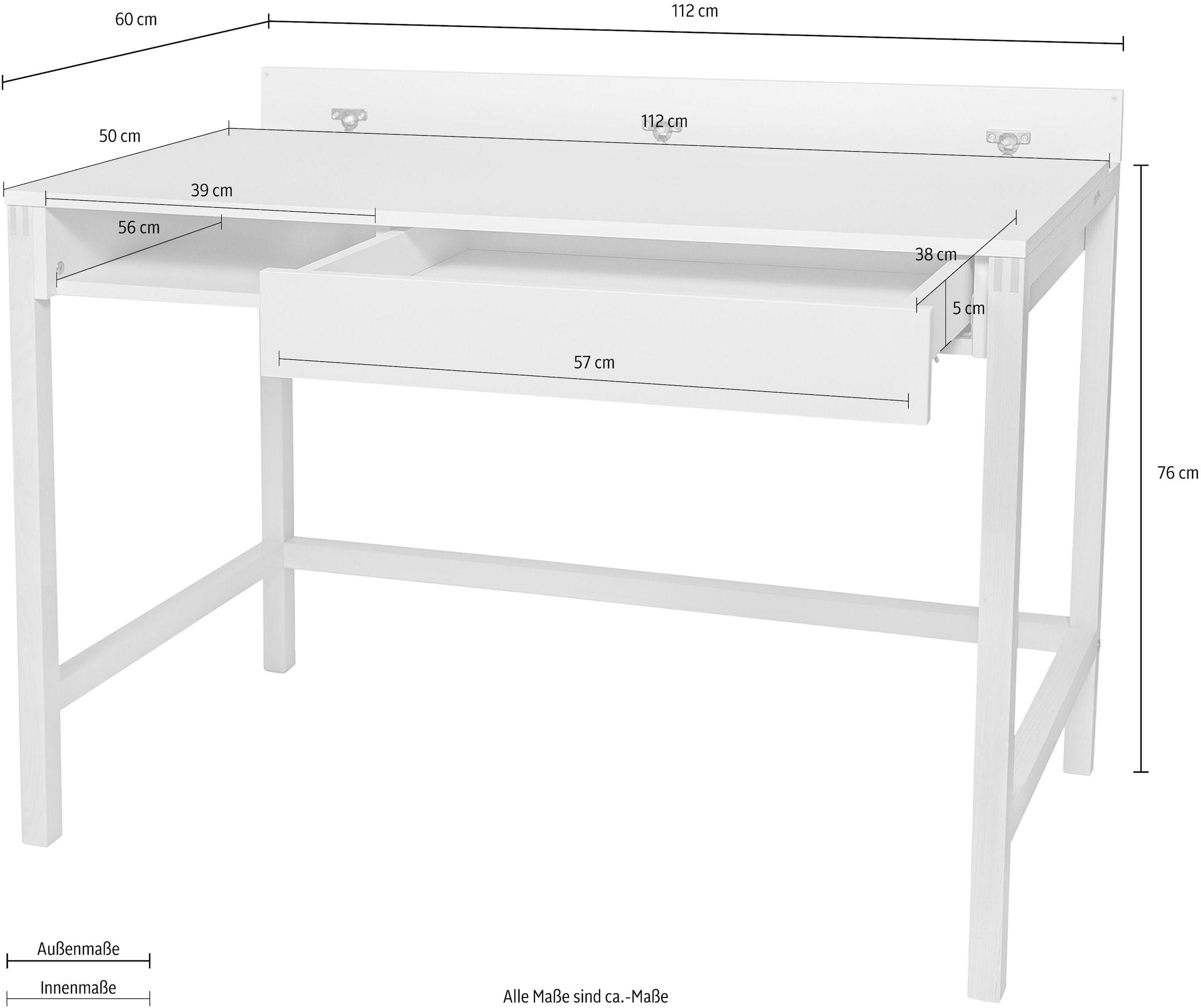 Woodman Schreibtisch »Northgate«, im skandinavian Design