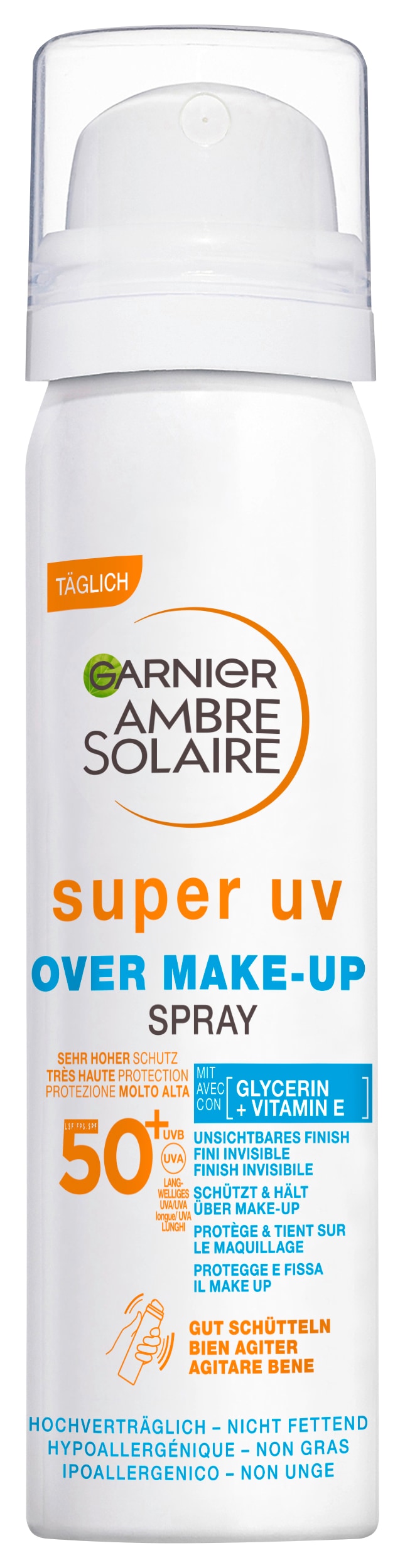GARNIER After Sun-Spray »Garnier Ambre Solaire Super UV Over Make-up Spray«