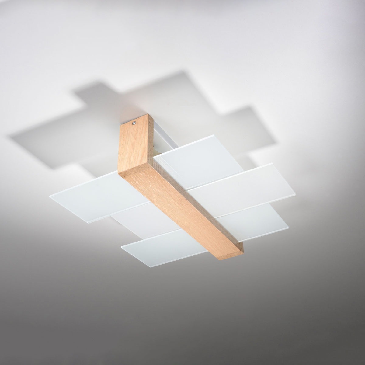 SOLLUX lighting Deckenleuchte »FENIKS«, 2 flammig, Leuchtmittel E27   ohne günstig online kaufen