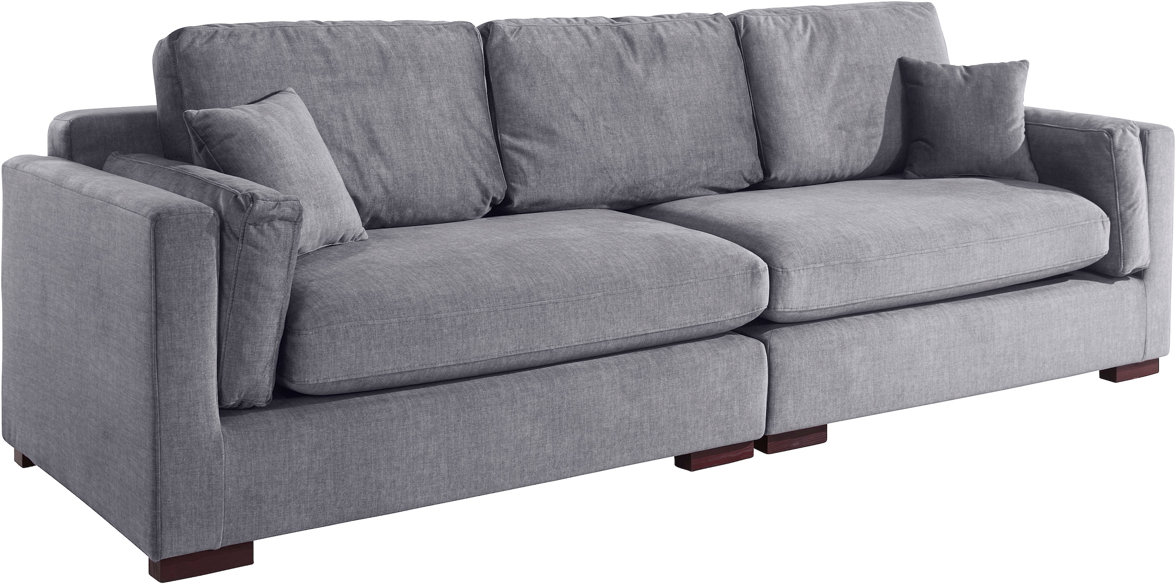 Home affaire Big-Sofa "Fresh Pond", in vielen Bezugsqualitäten und Farben, günstig online kaufen