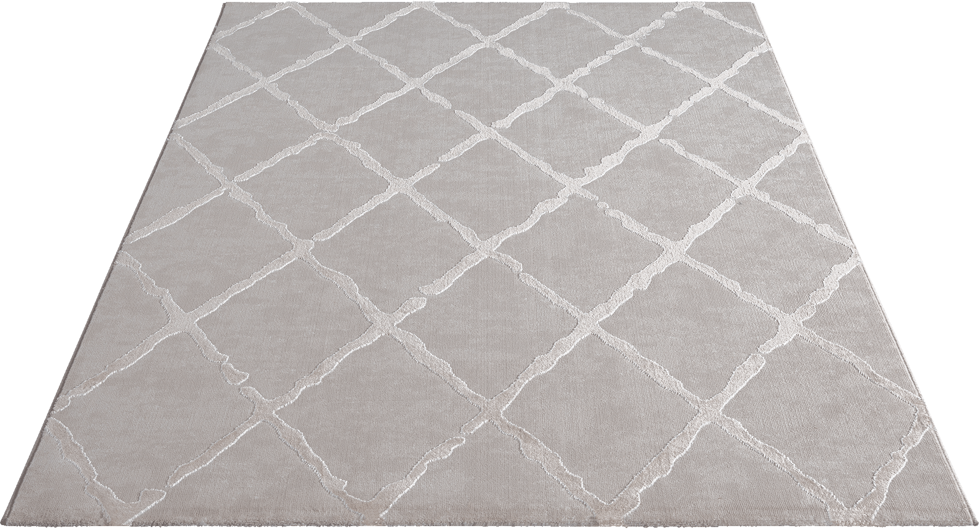 the carpet Teppich »Knight«, rechteckig, 12 mm Höhe, moderner Wohnzimmer Teppich elegant glänzender Flor
