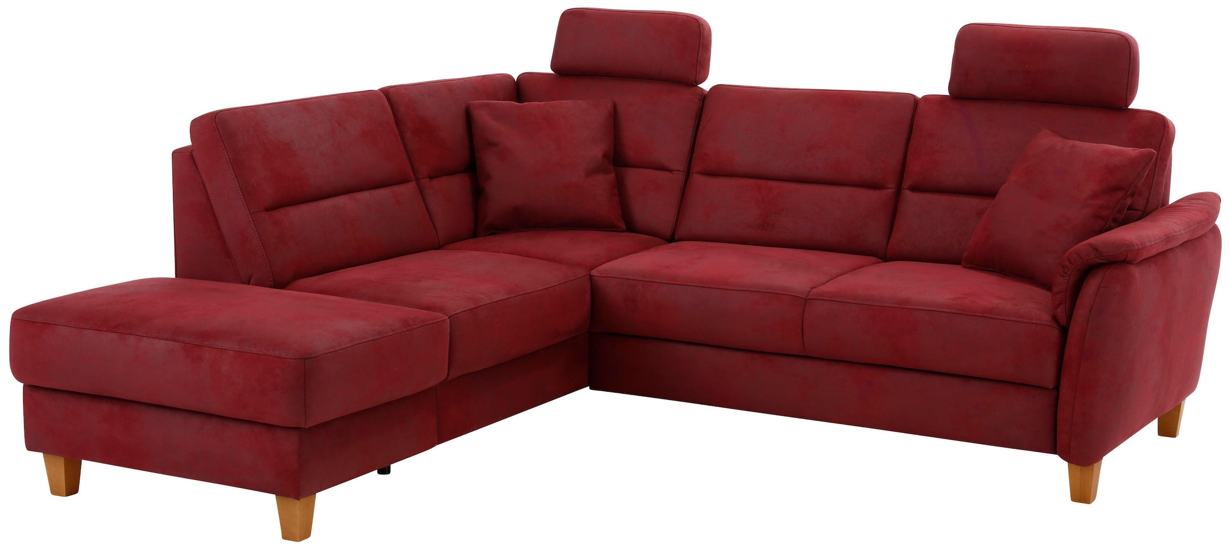 Home affaire Ecksofa »Palmera L-Form«, Federkern, wahlweise mit Bettfunktion und mit/ohne Stauraum