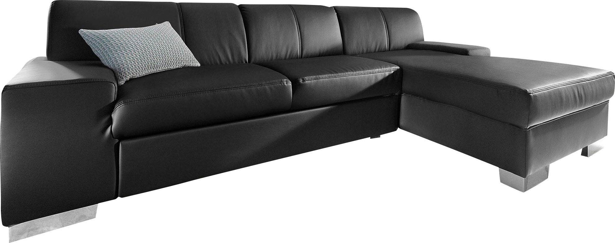 DOMO collection Ecksofa »Star, zeitlose Formensprache, elegante Optik, L-Fo günstig online kaufen