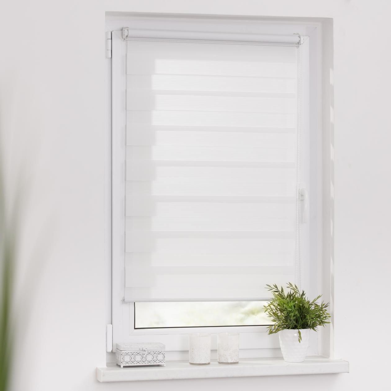 LICHTBLICK ORIGINAL Doppelrollo »Duo Rollo Klemmfix, ohne Bohren, verspannt günstig online kaufen