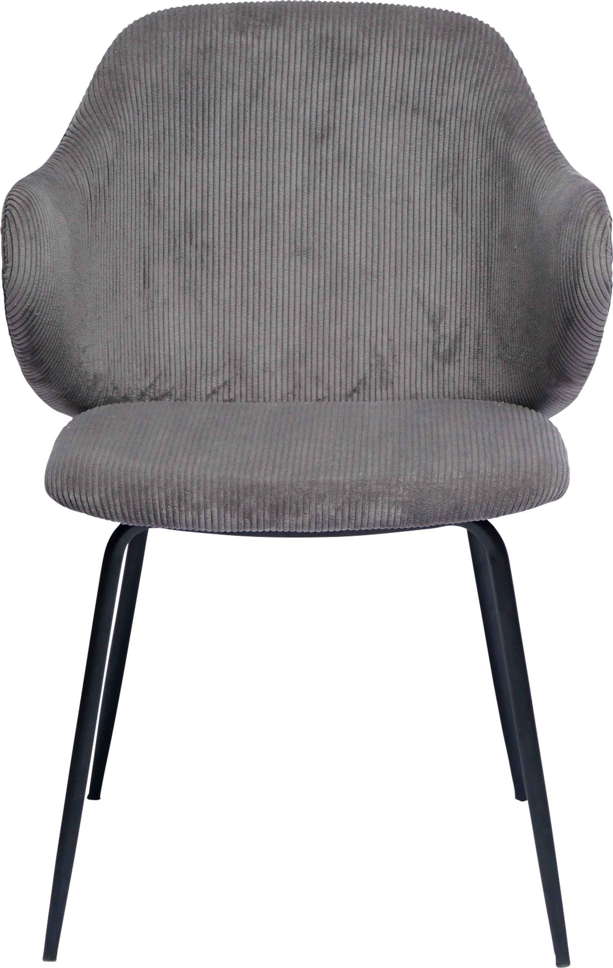 SalesFever Armlehnstuhl »Skive Zweier-Set mit stilvollem Cord-Optik Bezug« günstig online kaufen