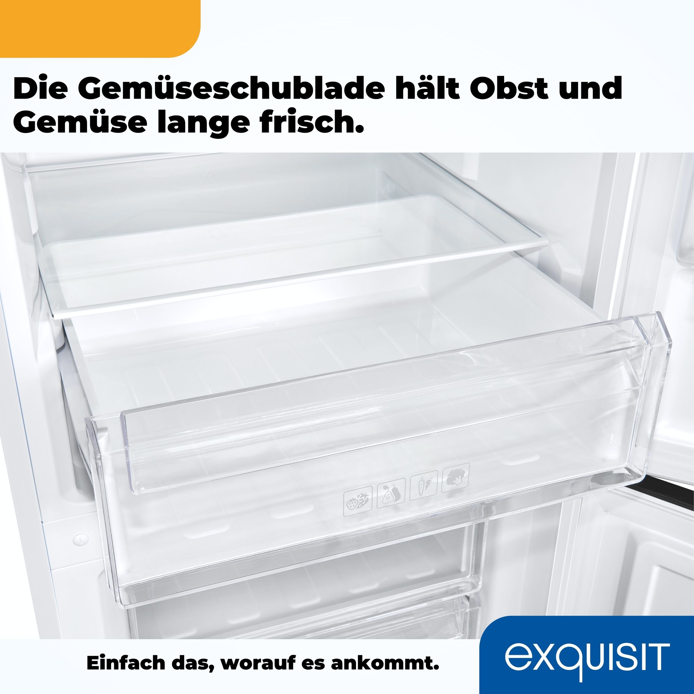 exquisit Kühl-/Gefrierkombination »KGC320-95-E-040C«, 315 Liter Nutzinhalt, Elektronische Steuerung