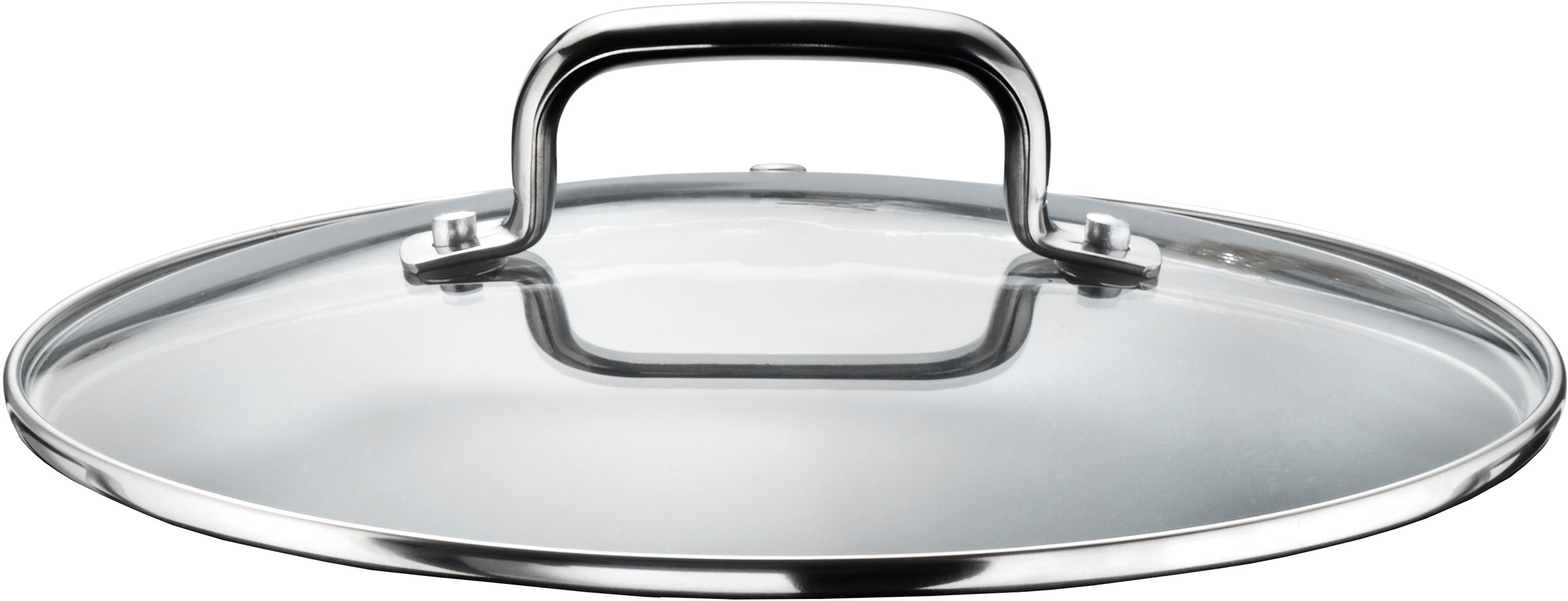 PINTINOX Bratpfanne »ST1«, Aluminium, (Set), 3-lagige Antihaftbeschichtung, Induktionsgeeignet, inkl. Glasdeckel