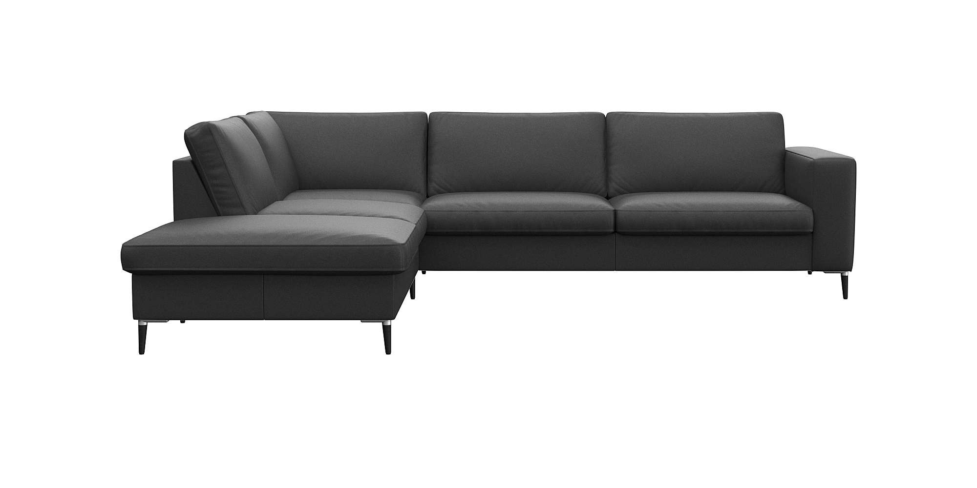 FLEXLUX Ecksofa »Fiore, L-Form, bequem und komfortabel durch hochwertigem S günstig online kaufen