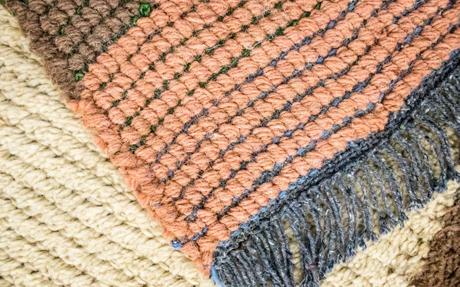 morgenland Wollteppich »Nepal Teppich handgeknüpft beige«, rechteckig,  handgeknüpft bequem und schnell bestellen