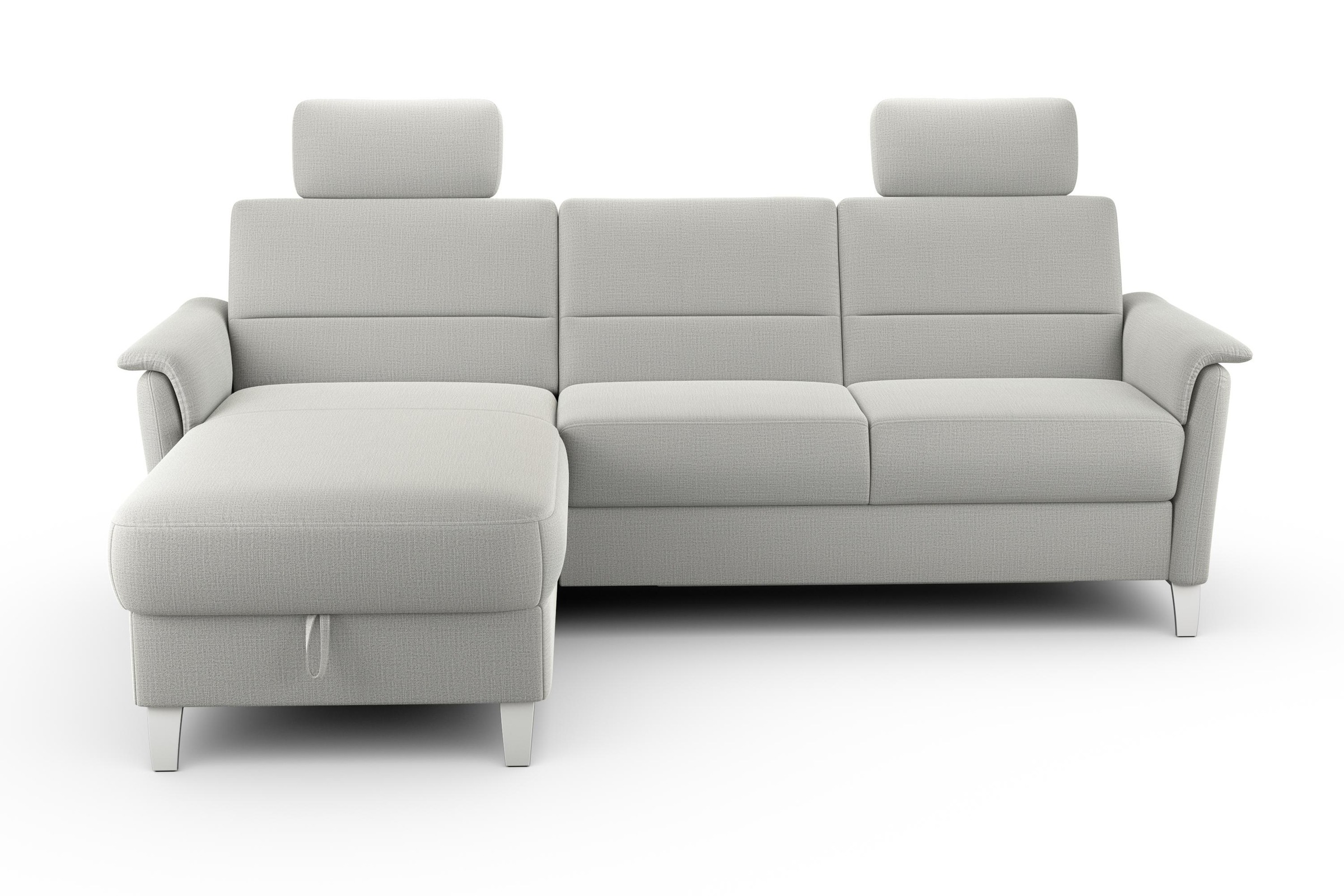 sit&more Ecksofa »Palmera L-Form, B: 244 cm« optional Bettfunktion & Bettka günstig online kaufen