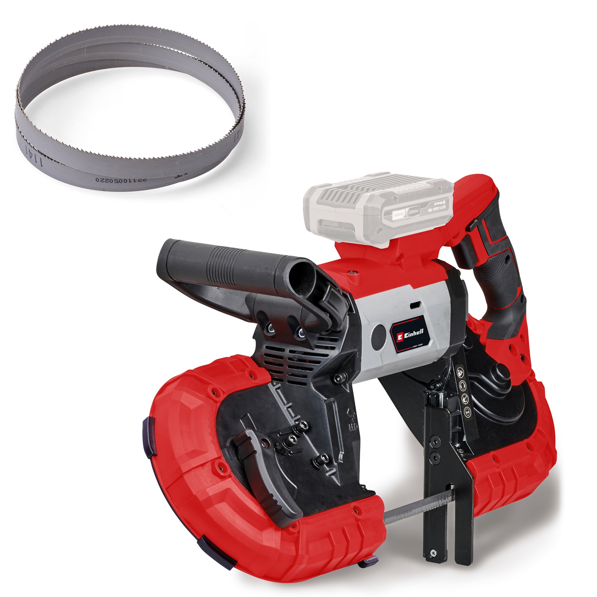Einhell Akku-Bandsäge »TE-MB 18/127 Li-Solo«, ohne Akku und Ladegerät