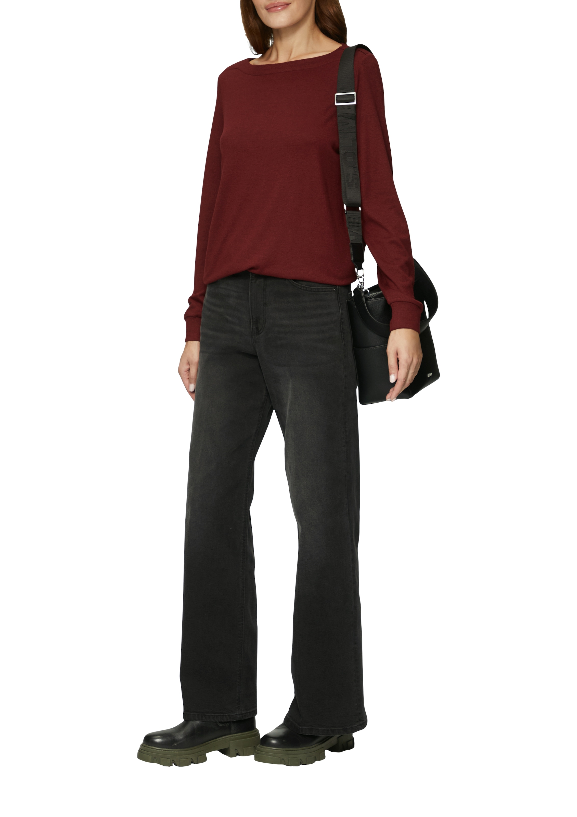 s.Oliver Longsleeve, in Melange Optik