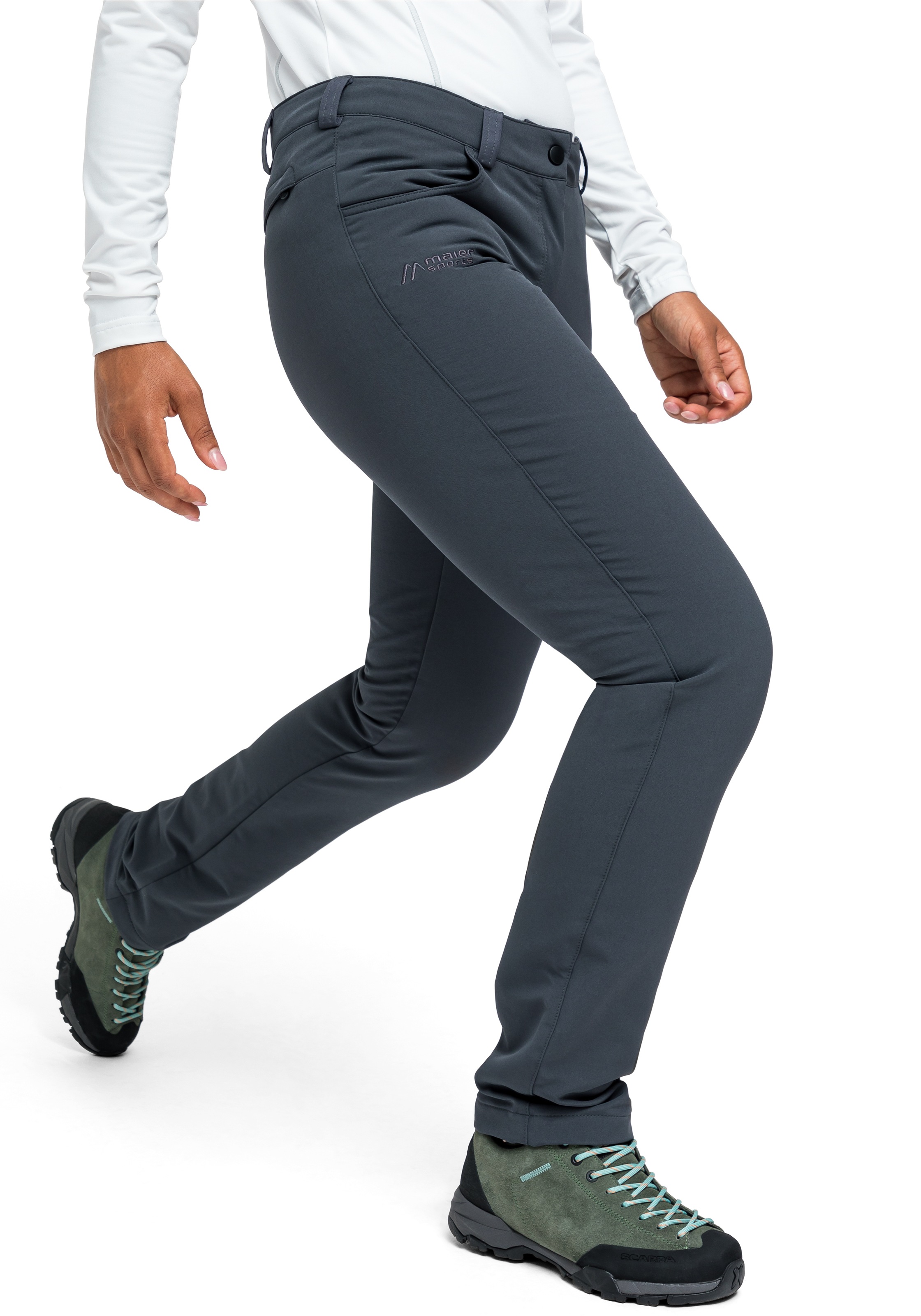 Maier Sports Funktionshose »Charlotte«  Damen Outdoorhose, elastische Hose mit Fleece Innenseite, Regular fit