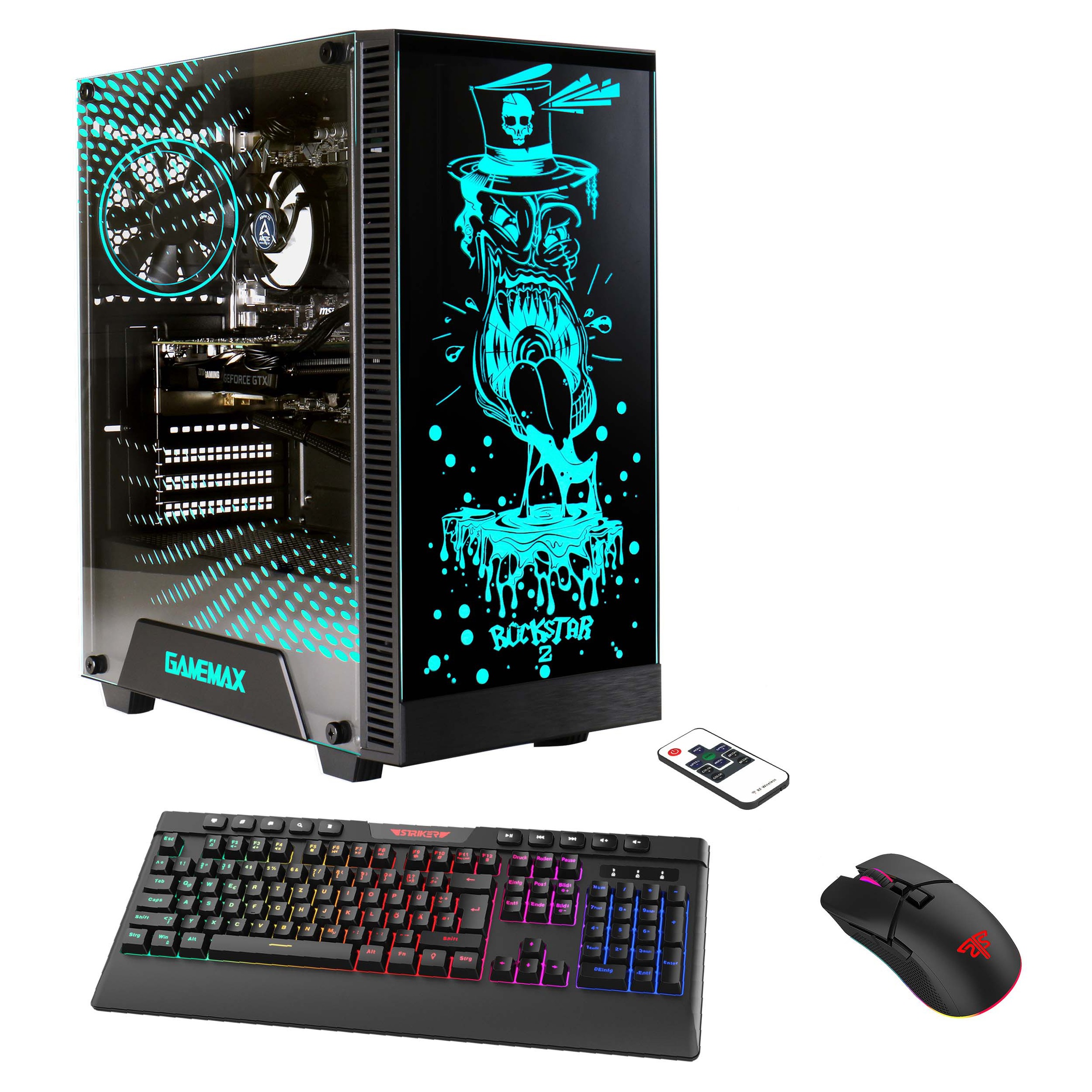 Hyrican Gaming-PC »Rockstar 7154«, DDR5, PCIe SSD Gen4, Windows 11