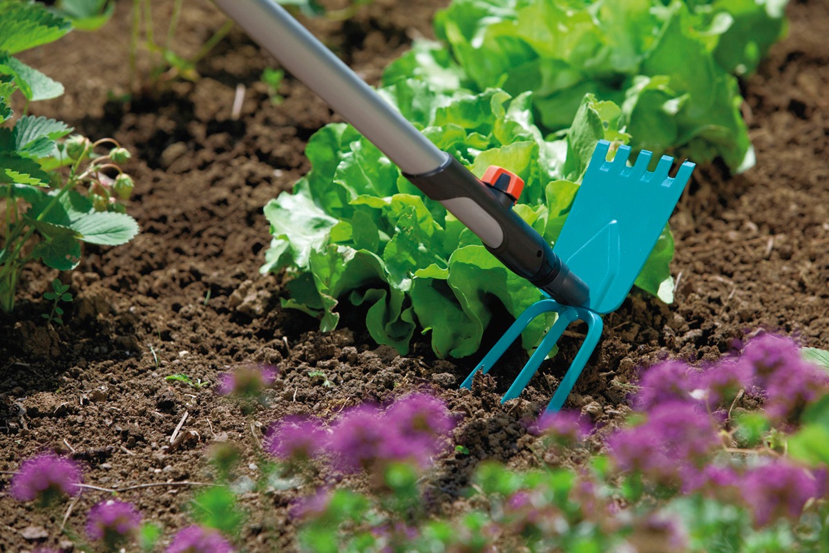 GARDENA Gartenhacke »combisystem, 3219-20«, 3 Zinken