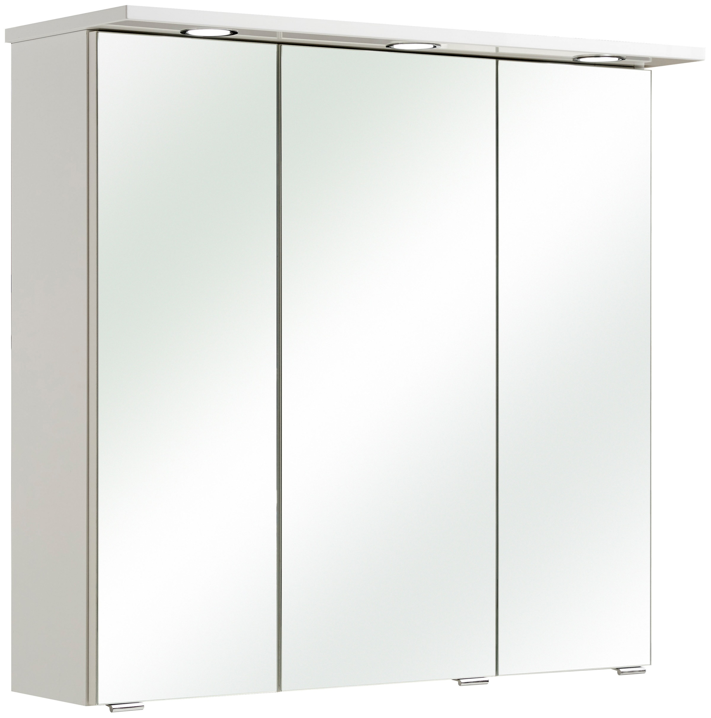 Saphir Badmöbel-Set »Keramikwaschtisch, Waschtischunterschrank und Spiegelschrank« Set, 3 Stk. tlg.