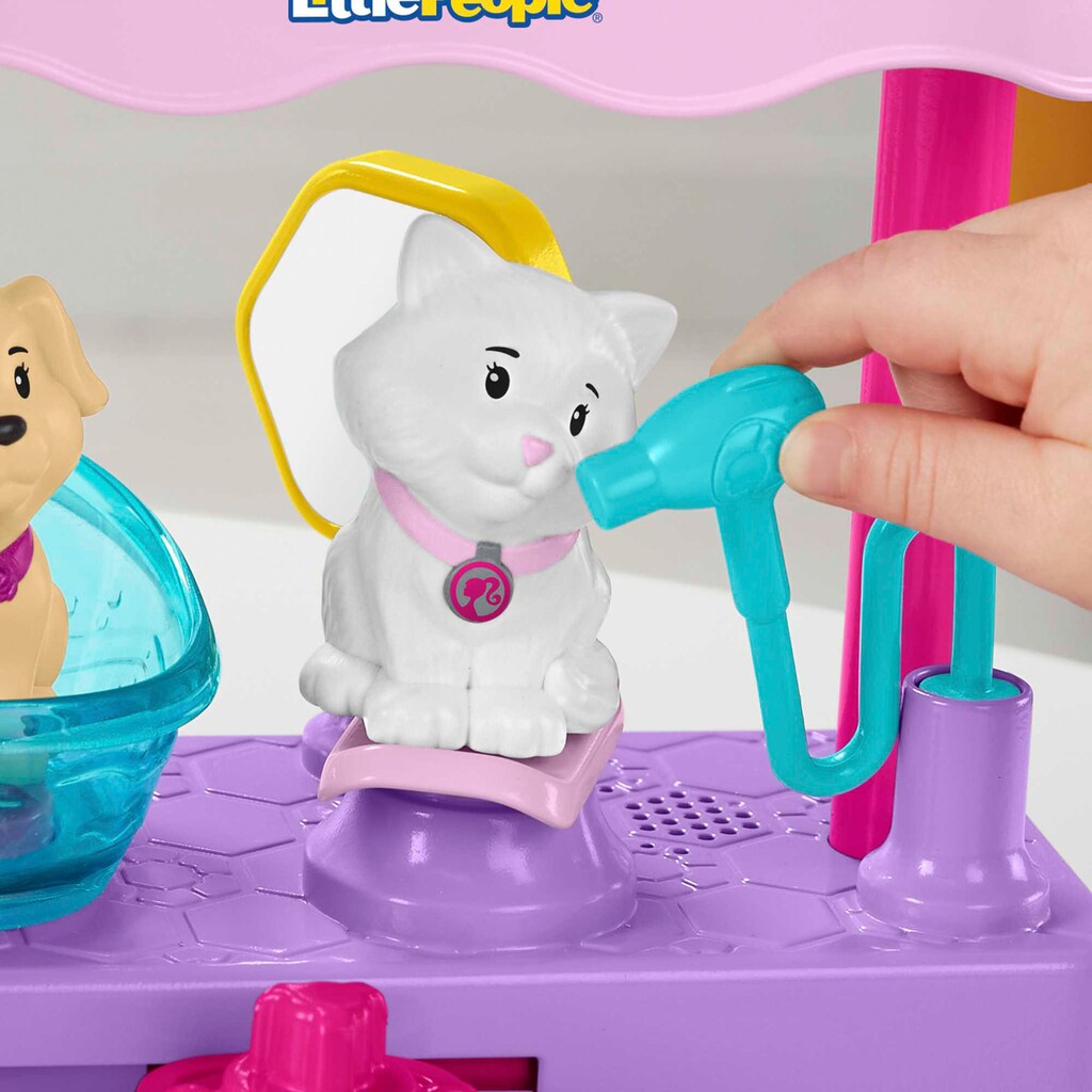Fisher-Price® Lernspielzeug »Little People Tierstation Spielset mit 3 Figuren«