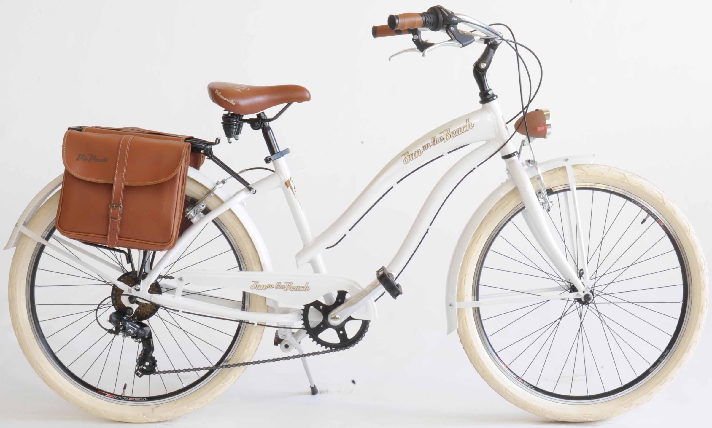 Cruiser "CRUISER Sun on the beach LADY" Gr. 43, weiß (weiß, weiß), 43cm, 26 Zoll (66,04cm)