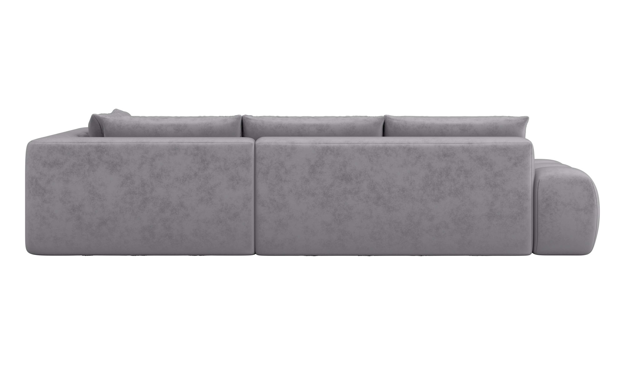 INOSIGN Ecksofa »AZITA klein, L-Form, elegant und bequem Designsofa«, lose Rückenkissen, traumhafte Steppung, Maße B/T/H: 296/176,5/89 cm
