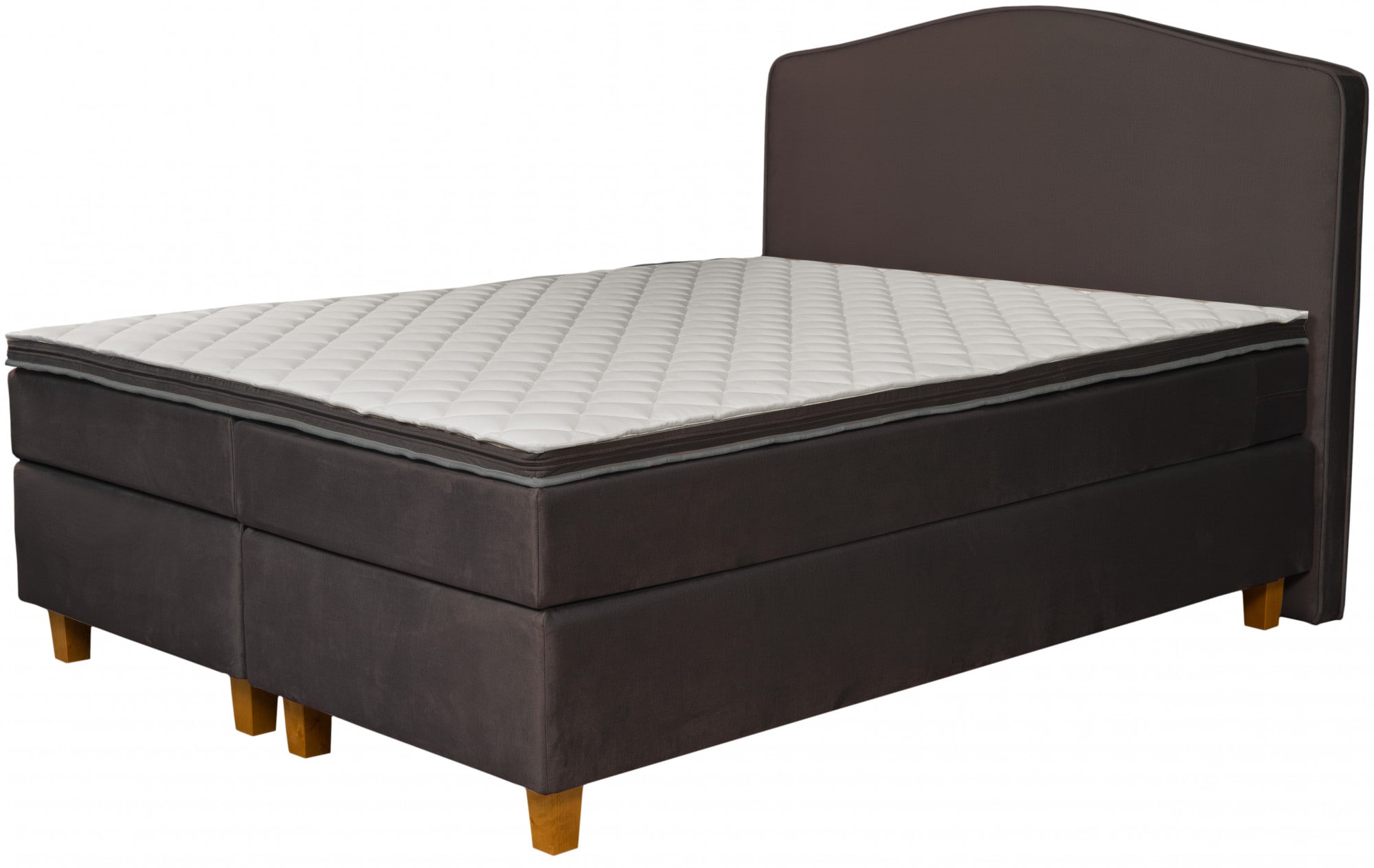 INOSIGN Boxspringbett »Jalma«, Füße aus massiver Birke ; Inkl. Topper