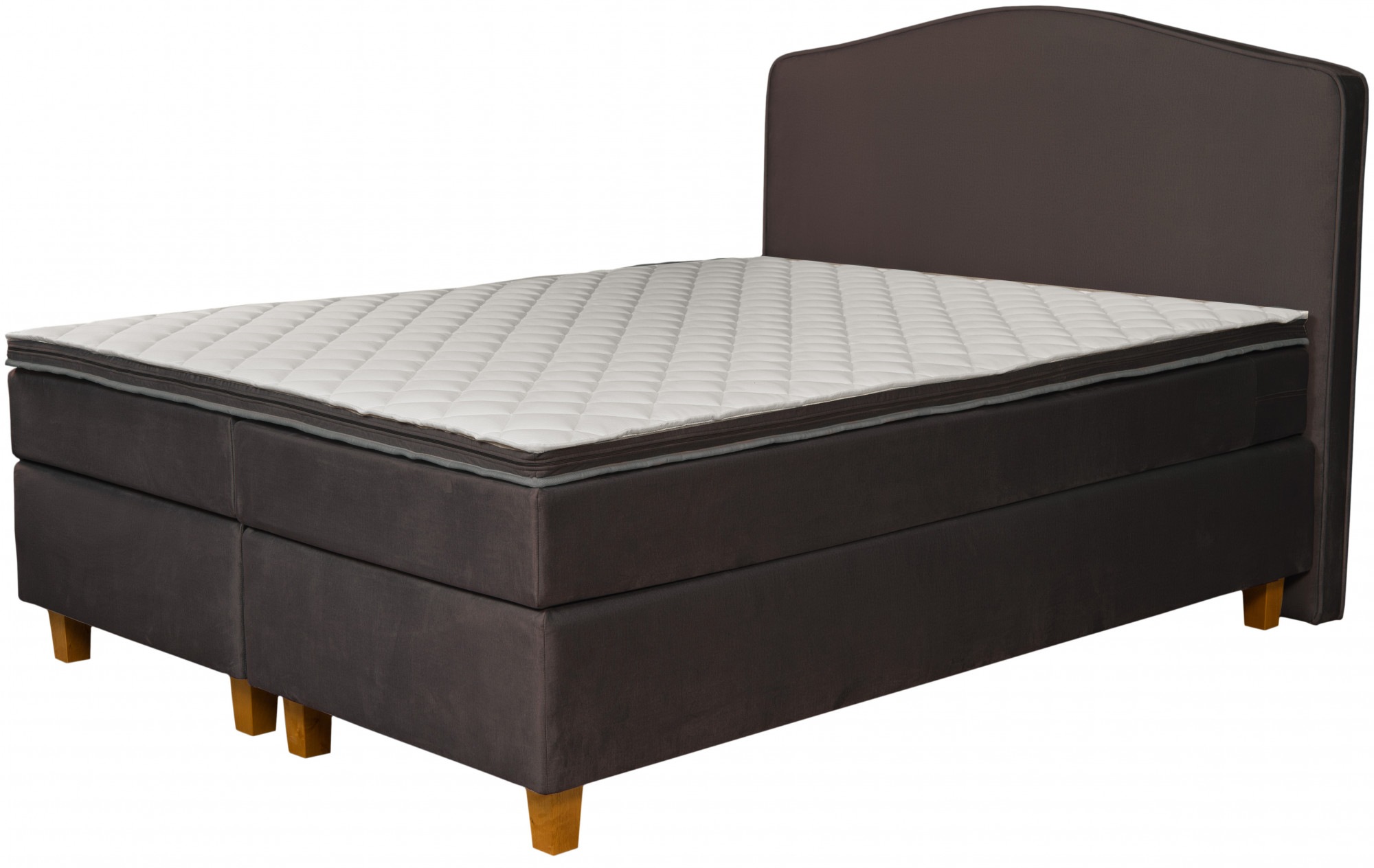 INOSIGN Boxspringbett »Jalma«, Füße aus massiver Birke ; Inkl. Topper günstig online kaufen