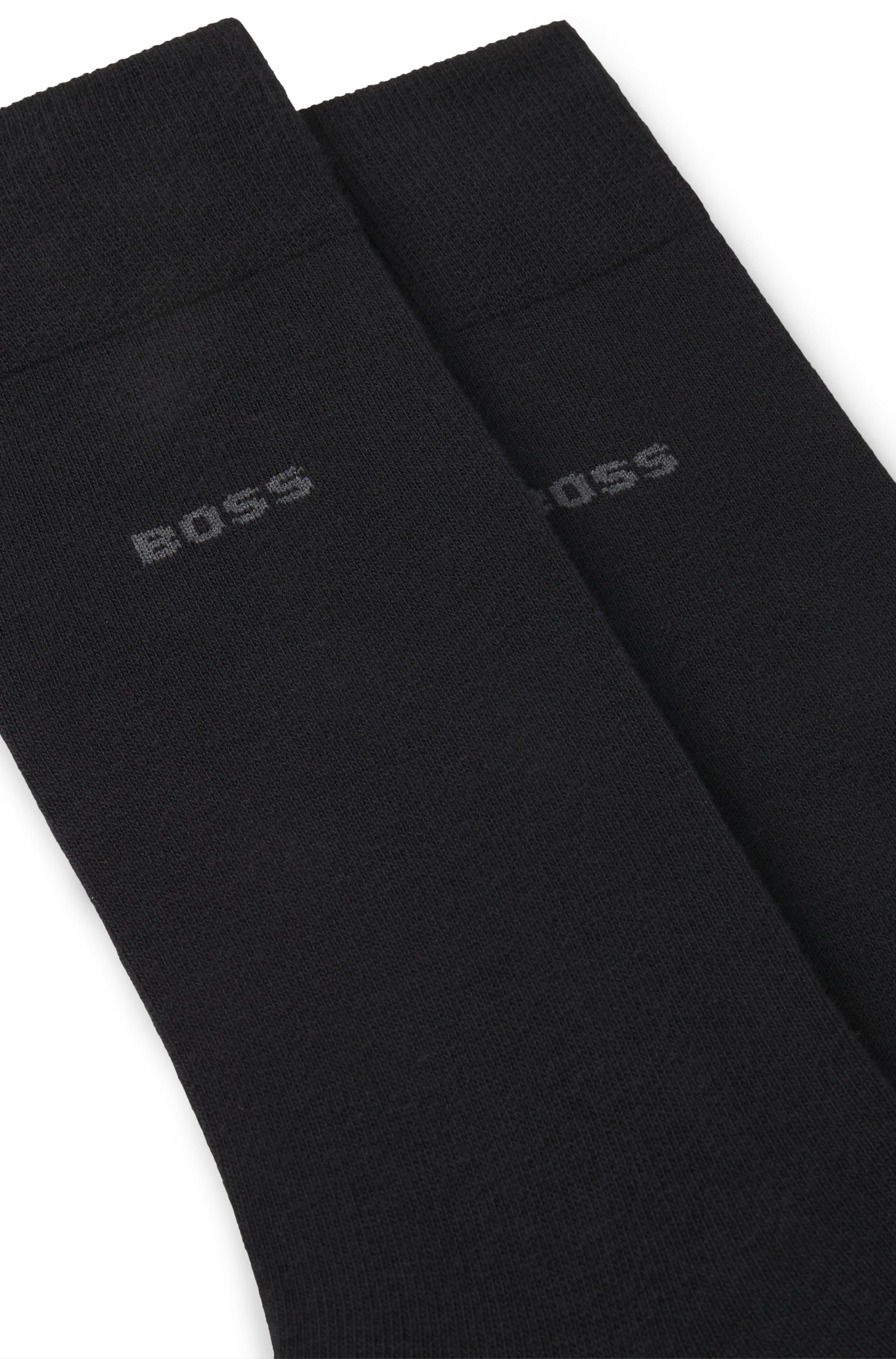 BOSS Businesssocken »2P RS Uni CC«, (Packung, 2 Paar, 2er), mit Markenlogo