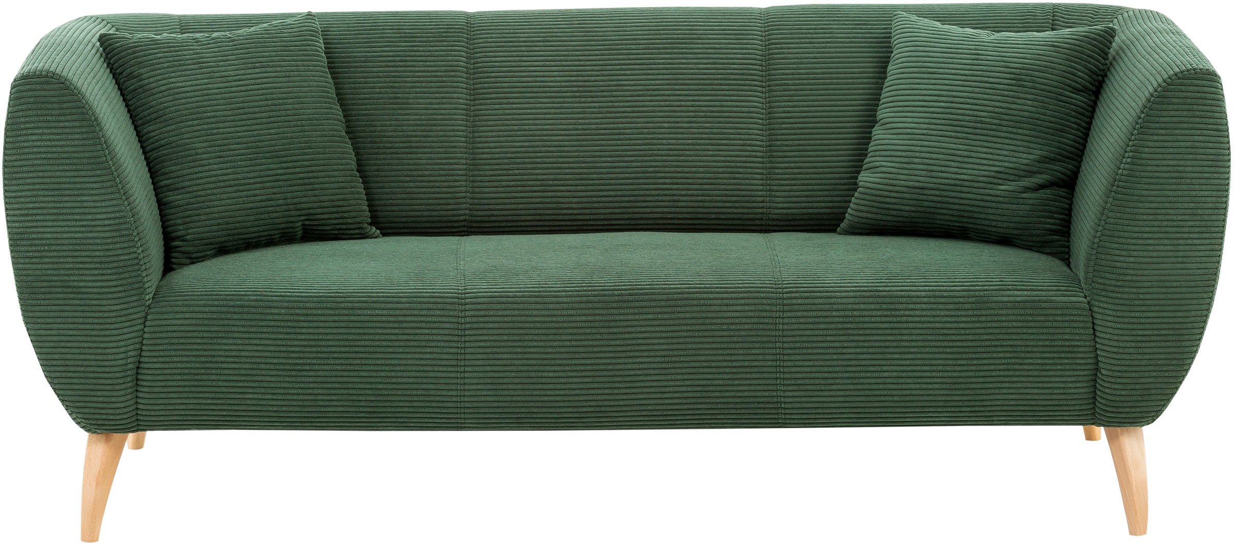 Home affaire 3-Sitzer zwei verschiedene Fußfarben wählbar